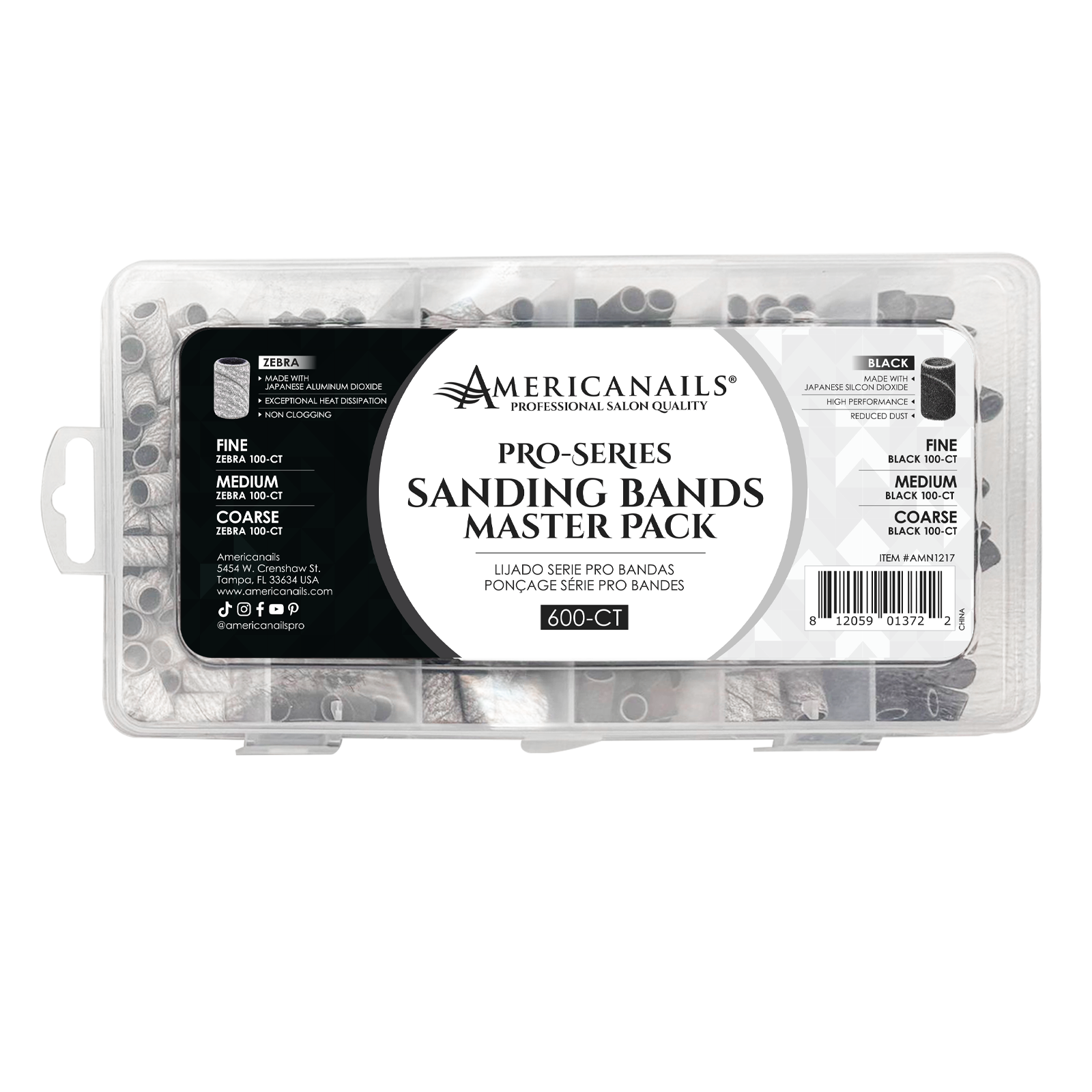 Pro-Series Sanding Bands Master Pack 600ct