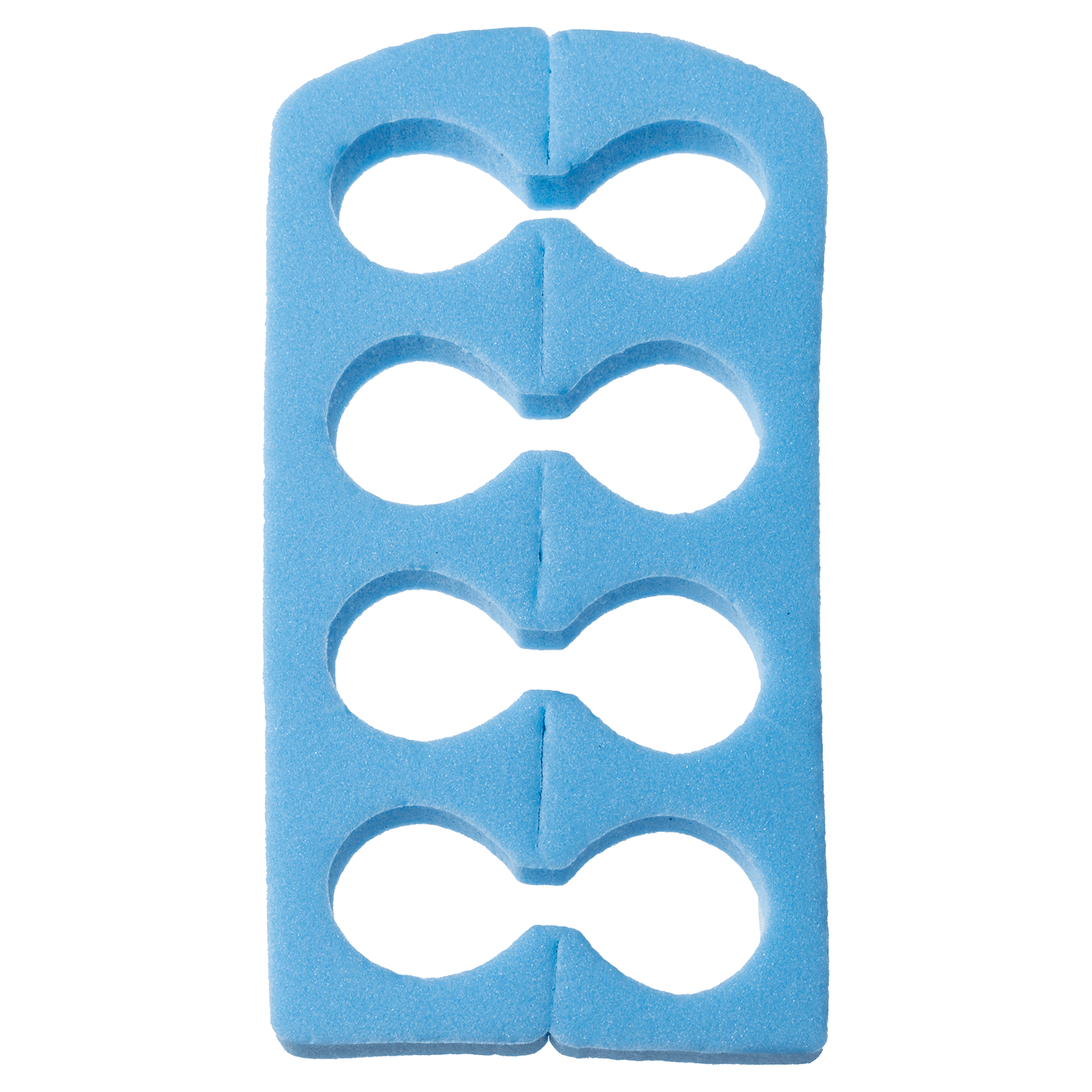 Separadores de dedos Softeez | Tonos pastel suaves, 144 unidades