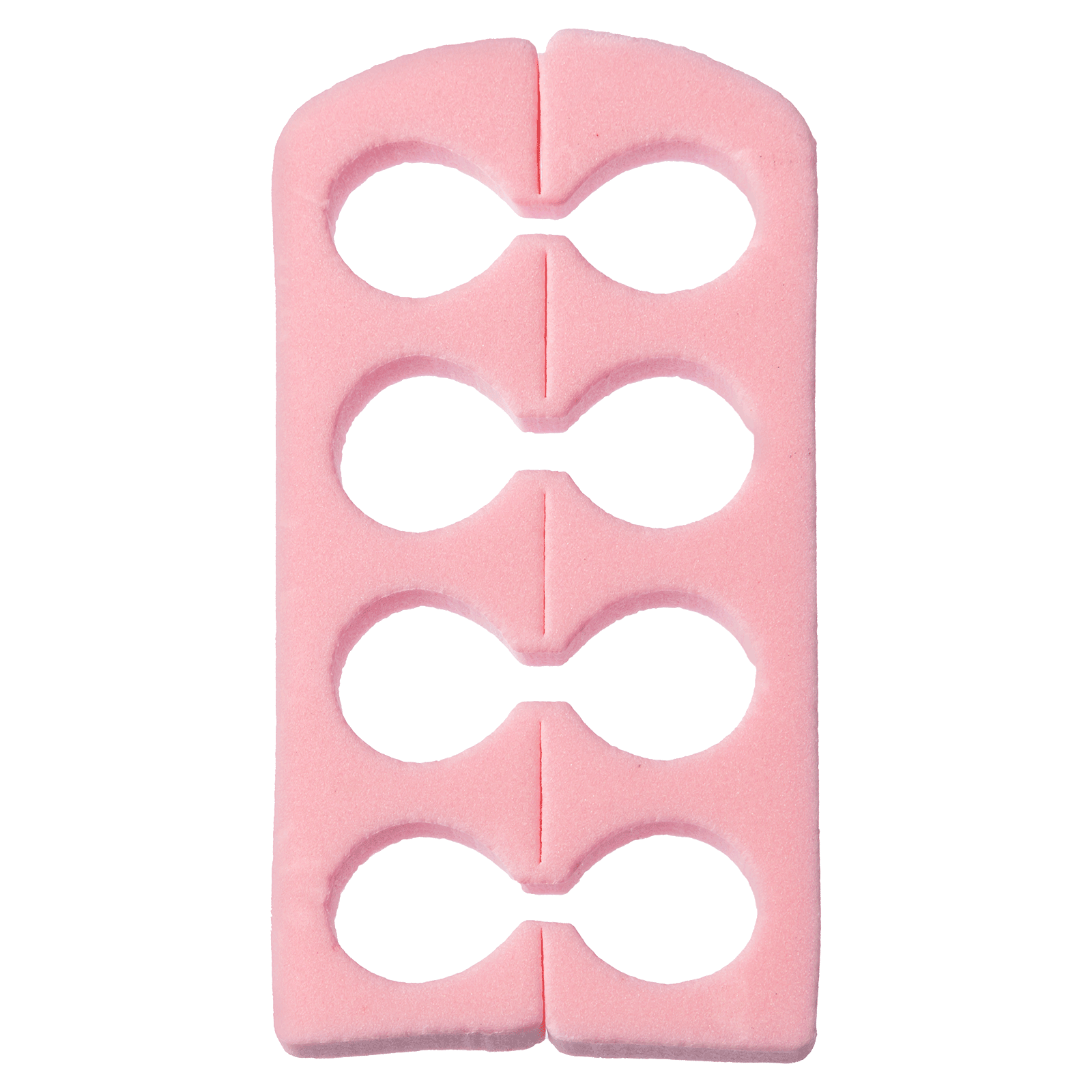 Separadores de dedos Softeez | Tonos pastel suaves, 144 unidades