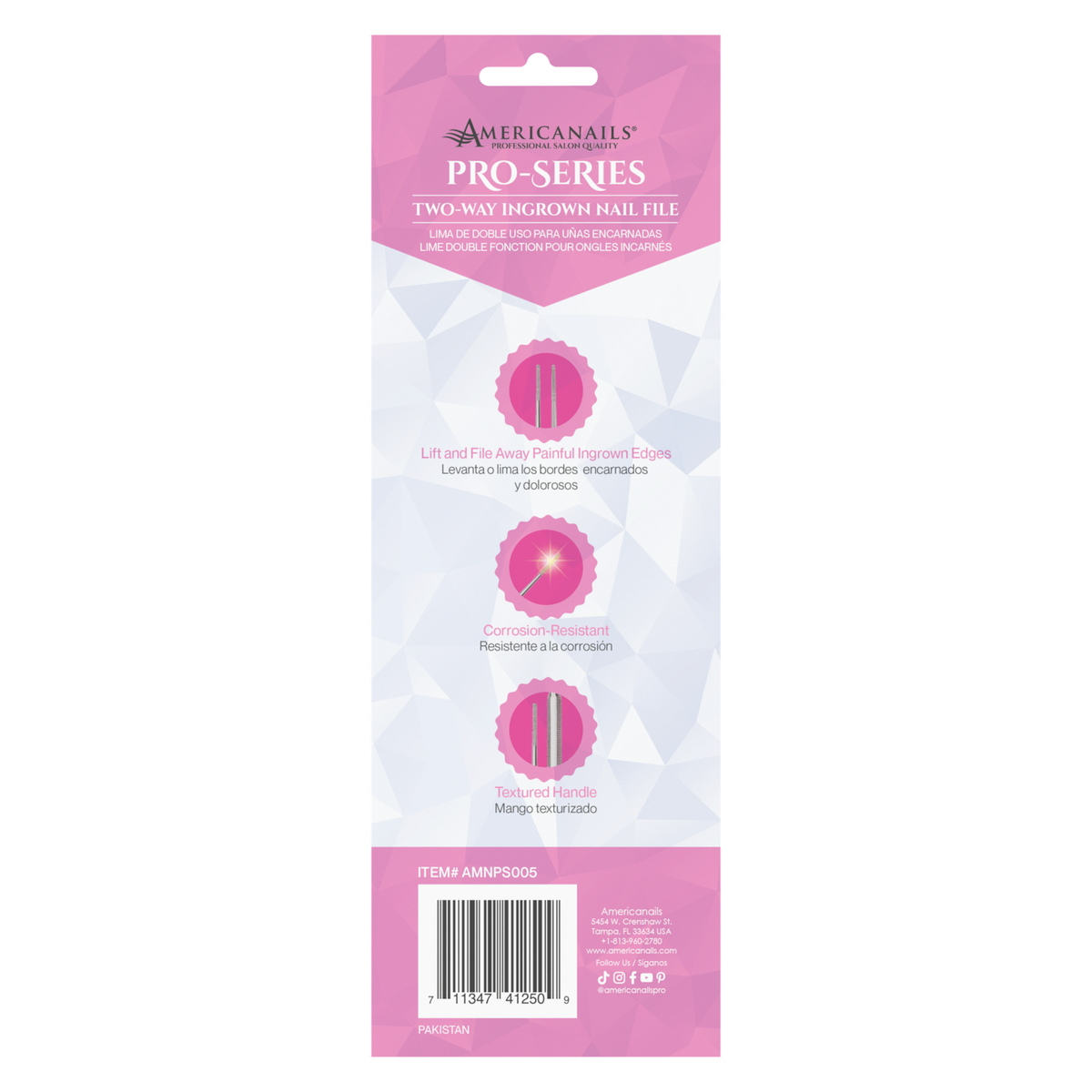 Pro-Series Two Way Ingrown Nail File