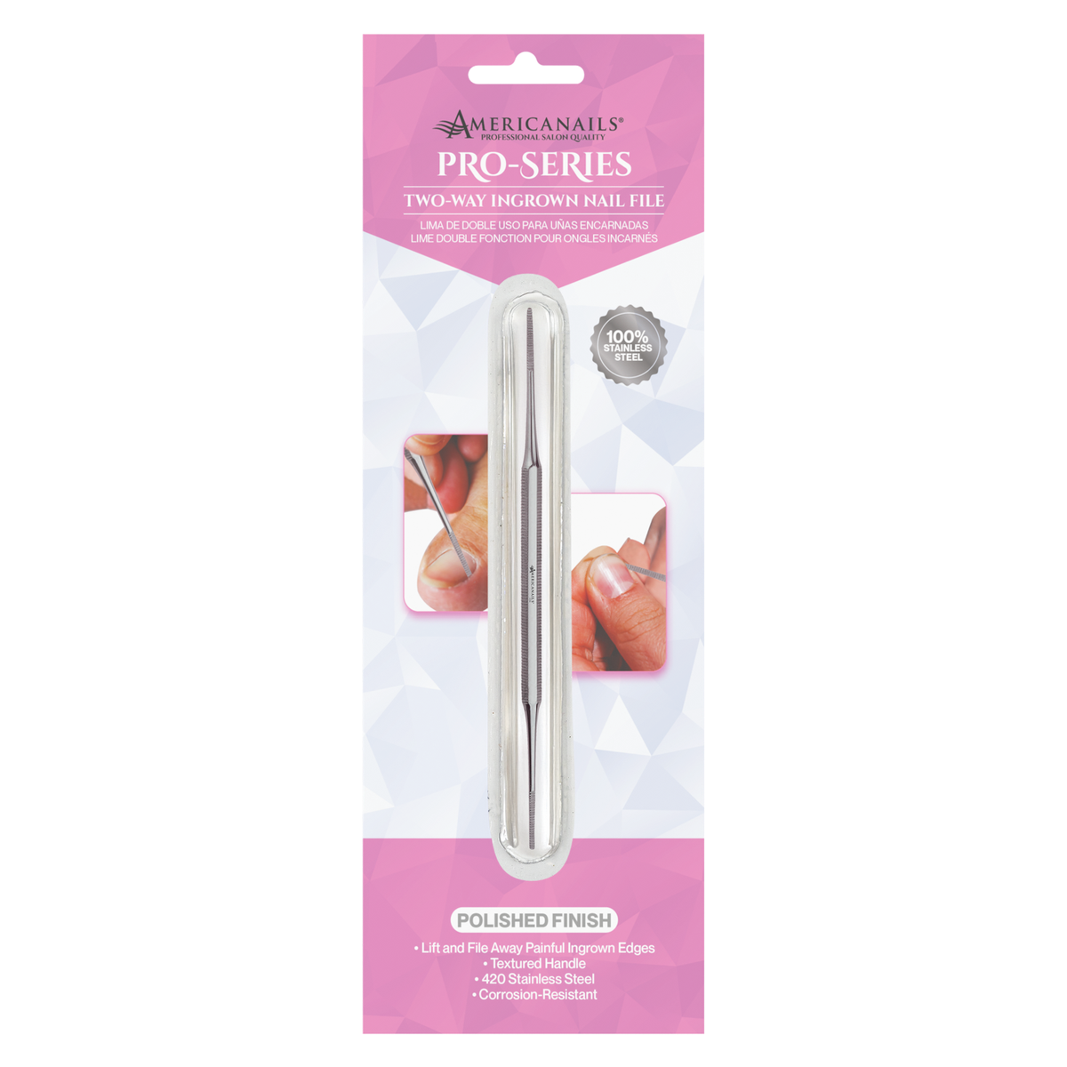 Pro-Series Two Way Ingrown Nail File