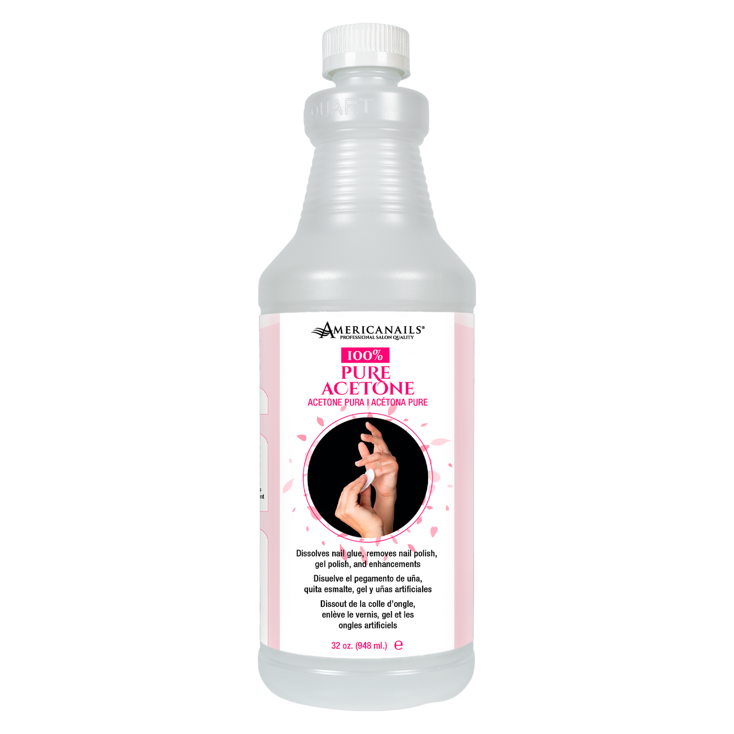 Americanails 100% Pure Acetone 32oz