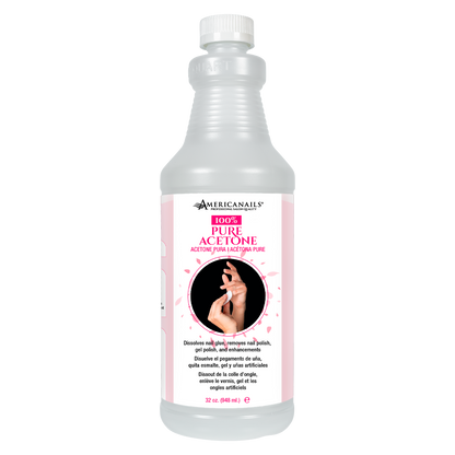 Americanails 100% Pure Acetone 32oz