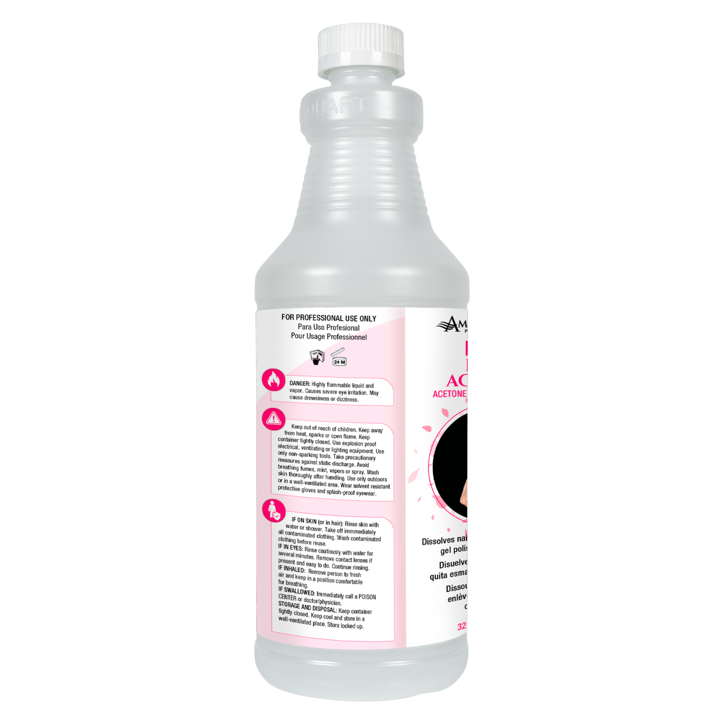 Americanails 100% Pure Acetone 32oz