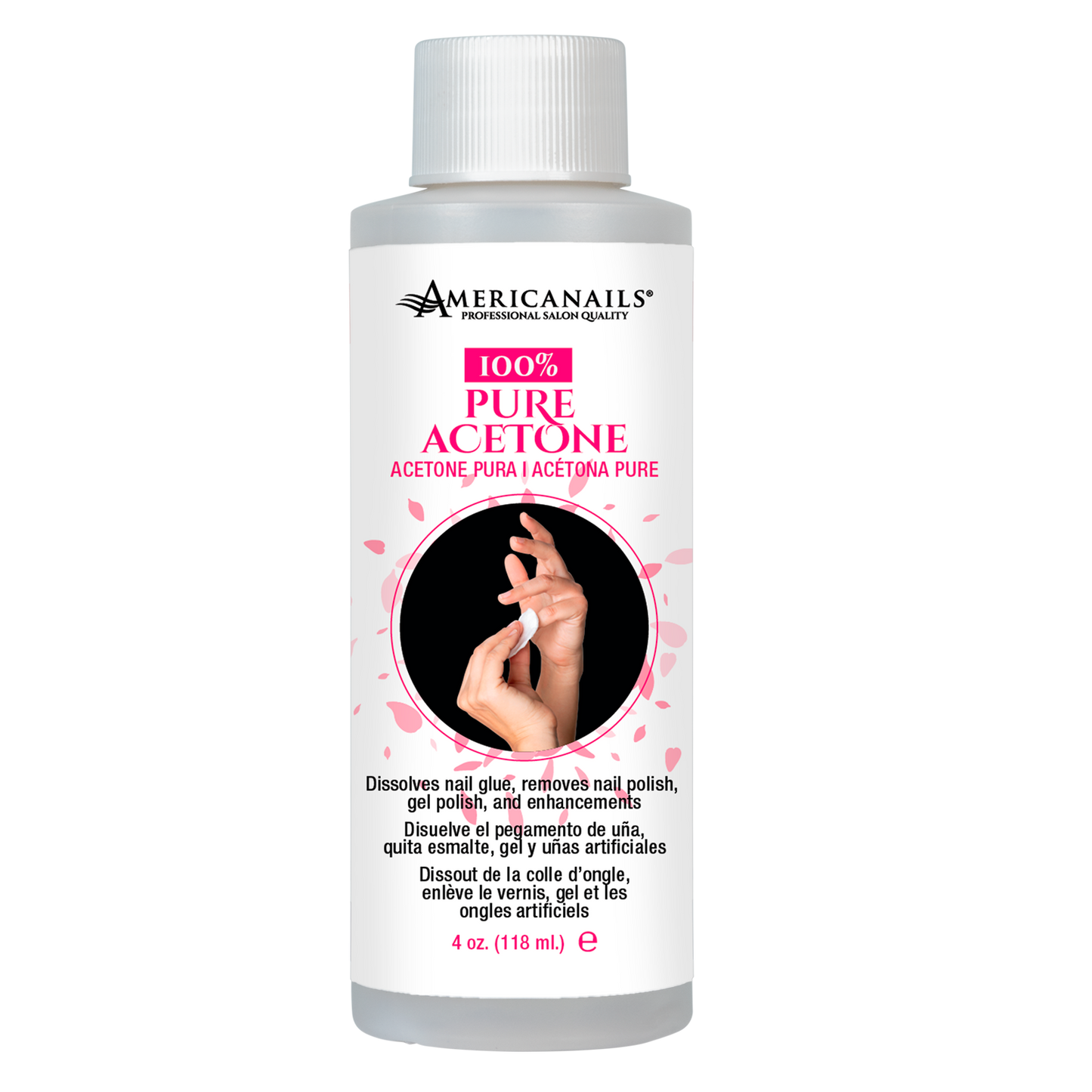 Americanails 100% Pure Acetone 4oz