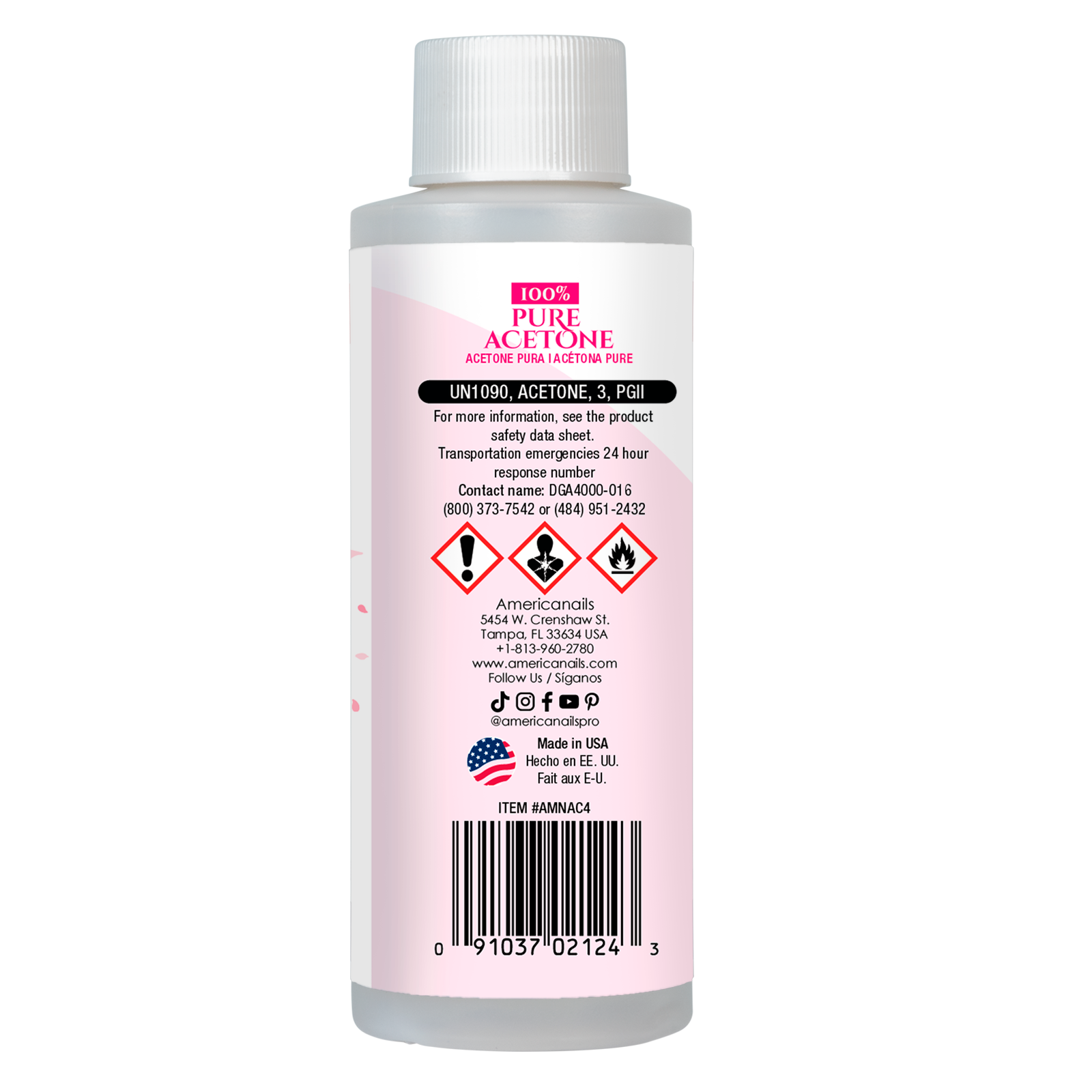 100% Pure Acetone