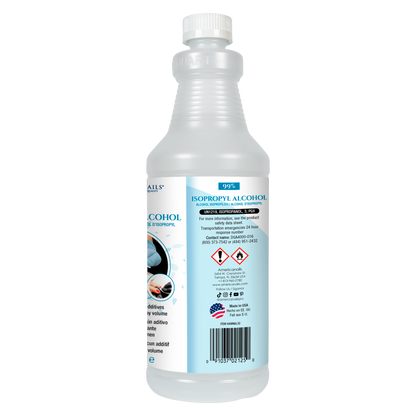 Americanails 99% Alcohol 32oz