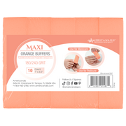 Disposable Maxi Orange Buffers | 180/240 Grit 10ct