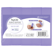 Mini limas desechables de color naranja | Grano 180/240 50 unidades