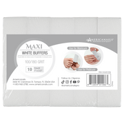 Mini limas desechables de color naranja | Grano 180/240 50 unidades