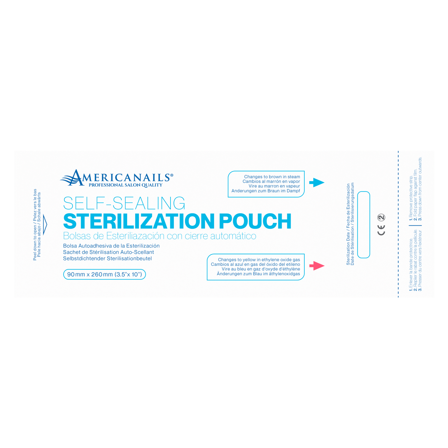 Self-Sealing Sterilization Pouches 200ct