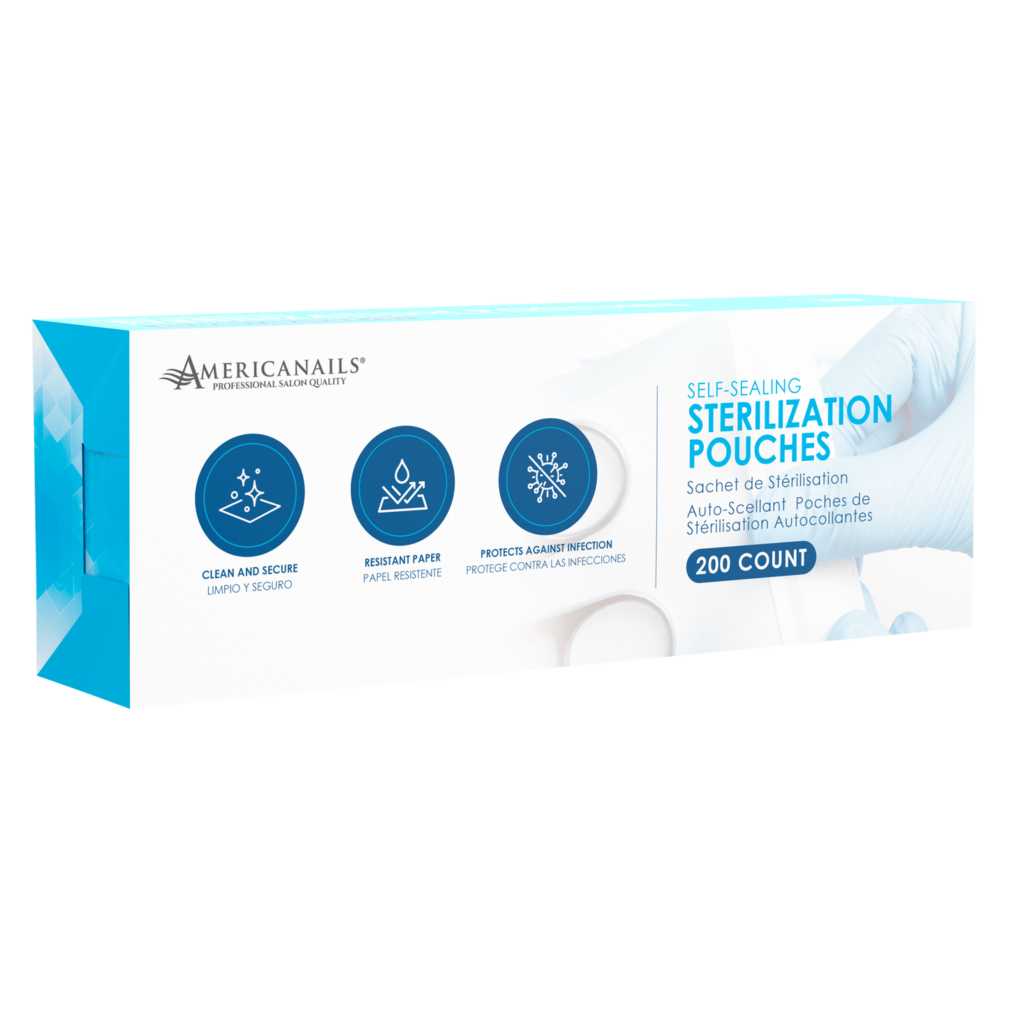 Self-Sealing Sterilization Pouches 200ct