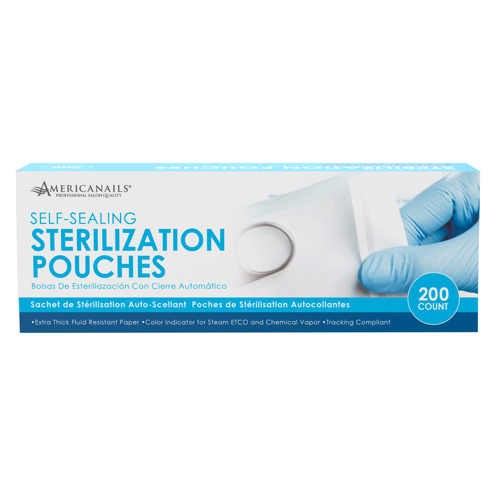 Self-Sealing Sterilization Pouches 200ct