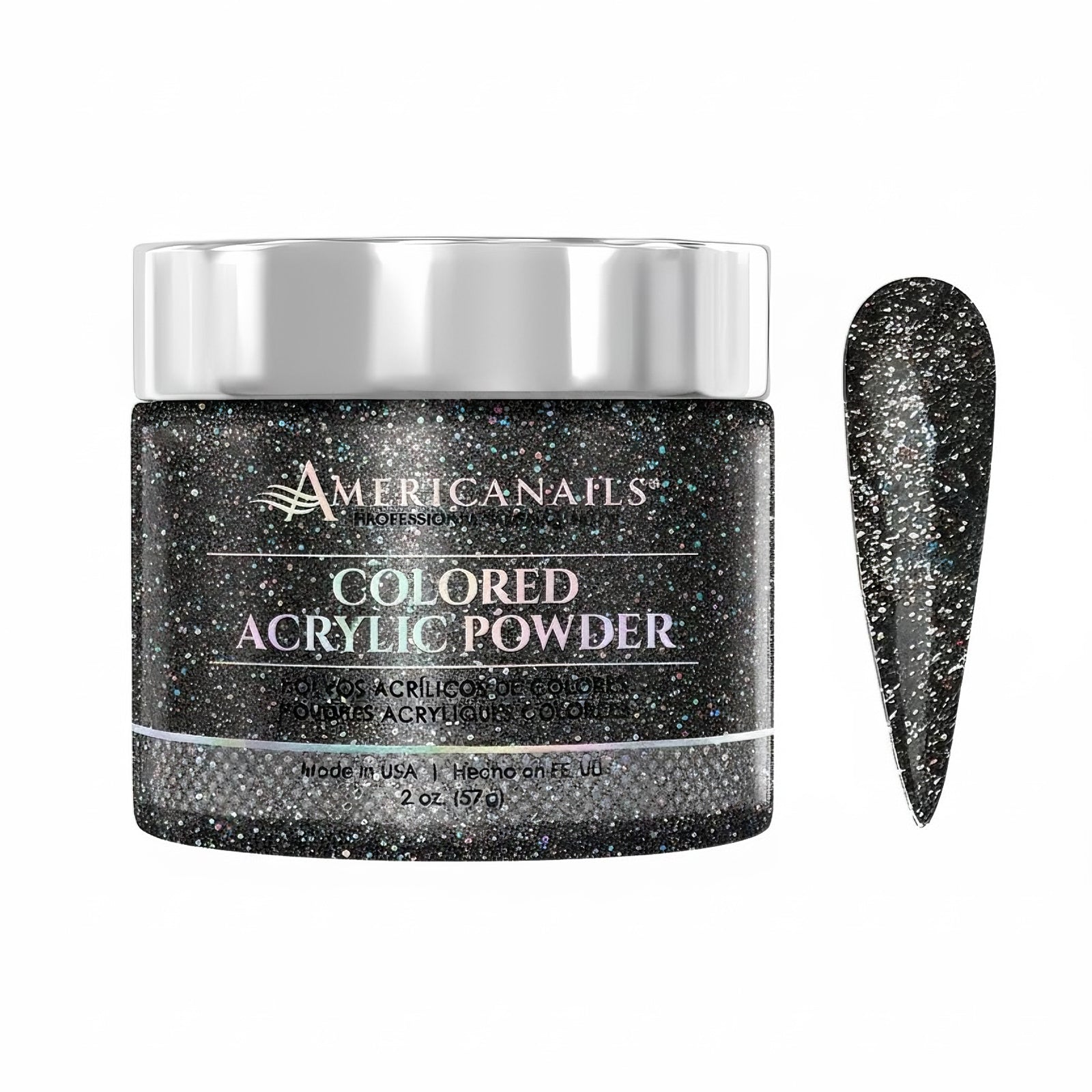 Colored Acrylic Powder | Confetti Glitter 2oz