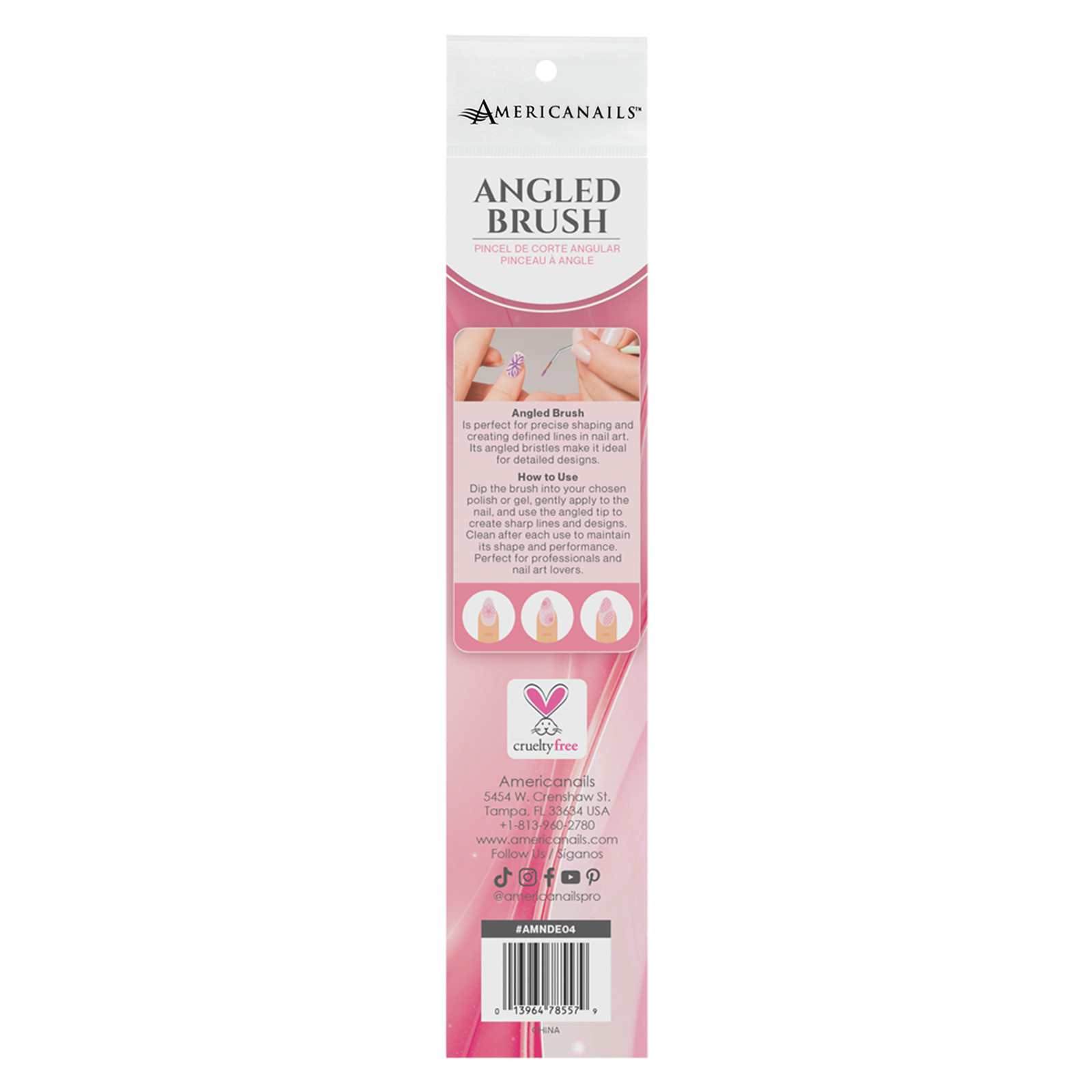 Angled Striper Art Brush