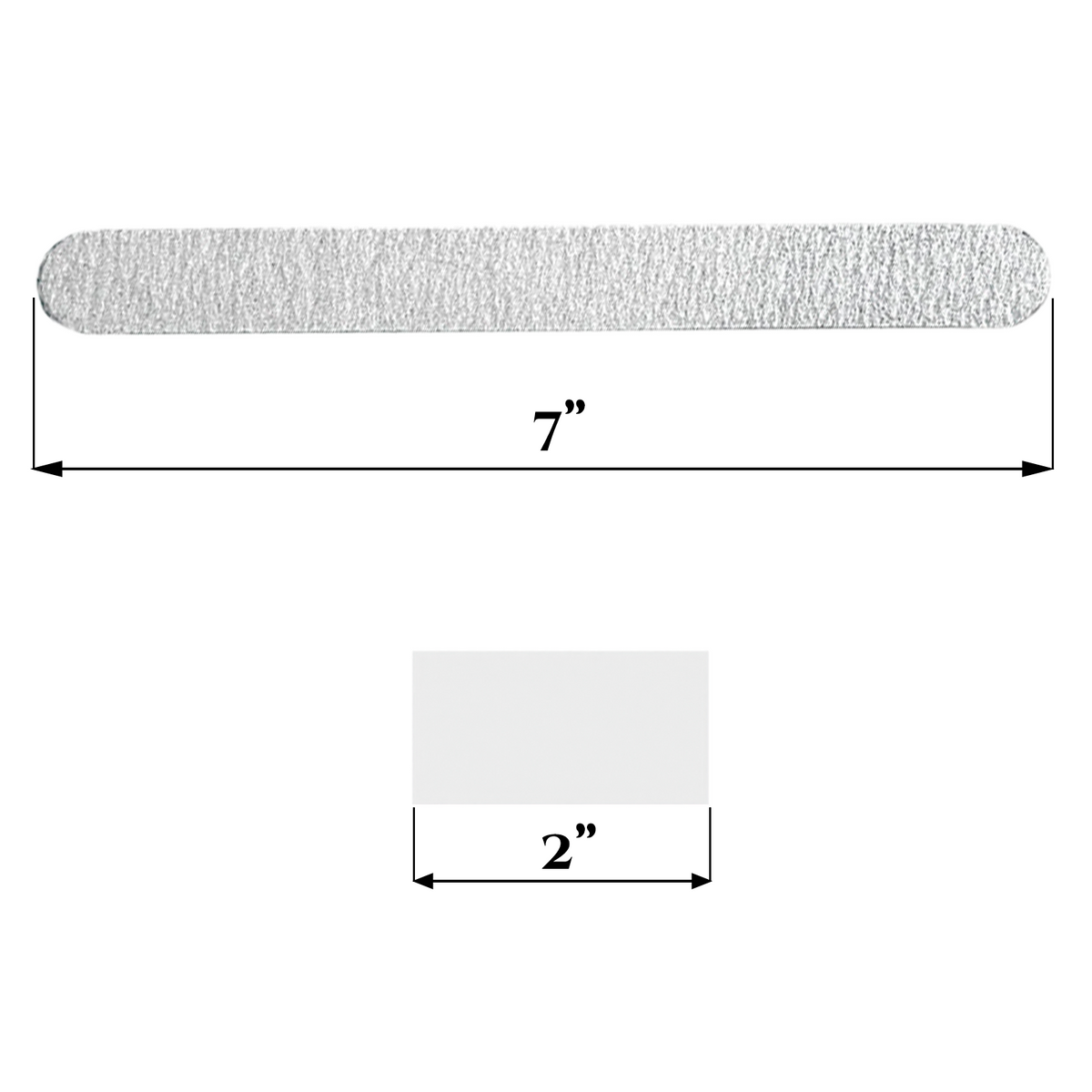 Disposable Zebra File + Mini Buffer Set, Individually Wrapped, 100ct