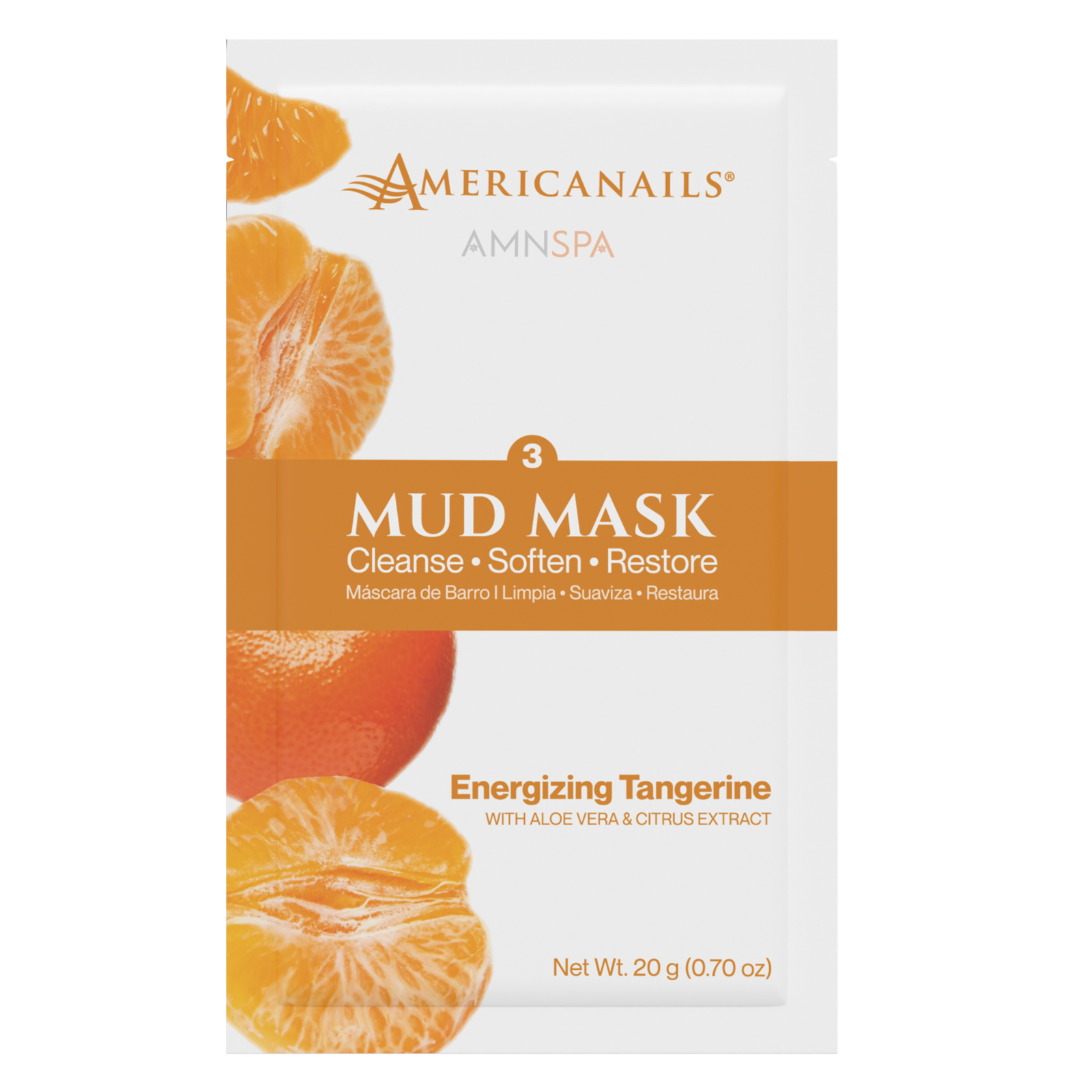 AMN Spa Complete Pedi Kit | Energizing Tangerine