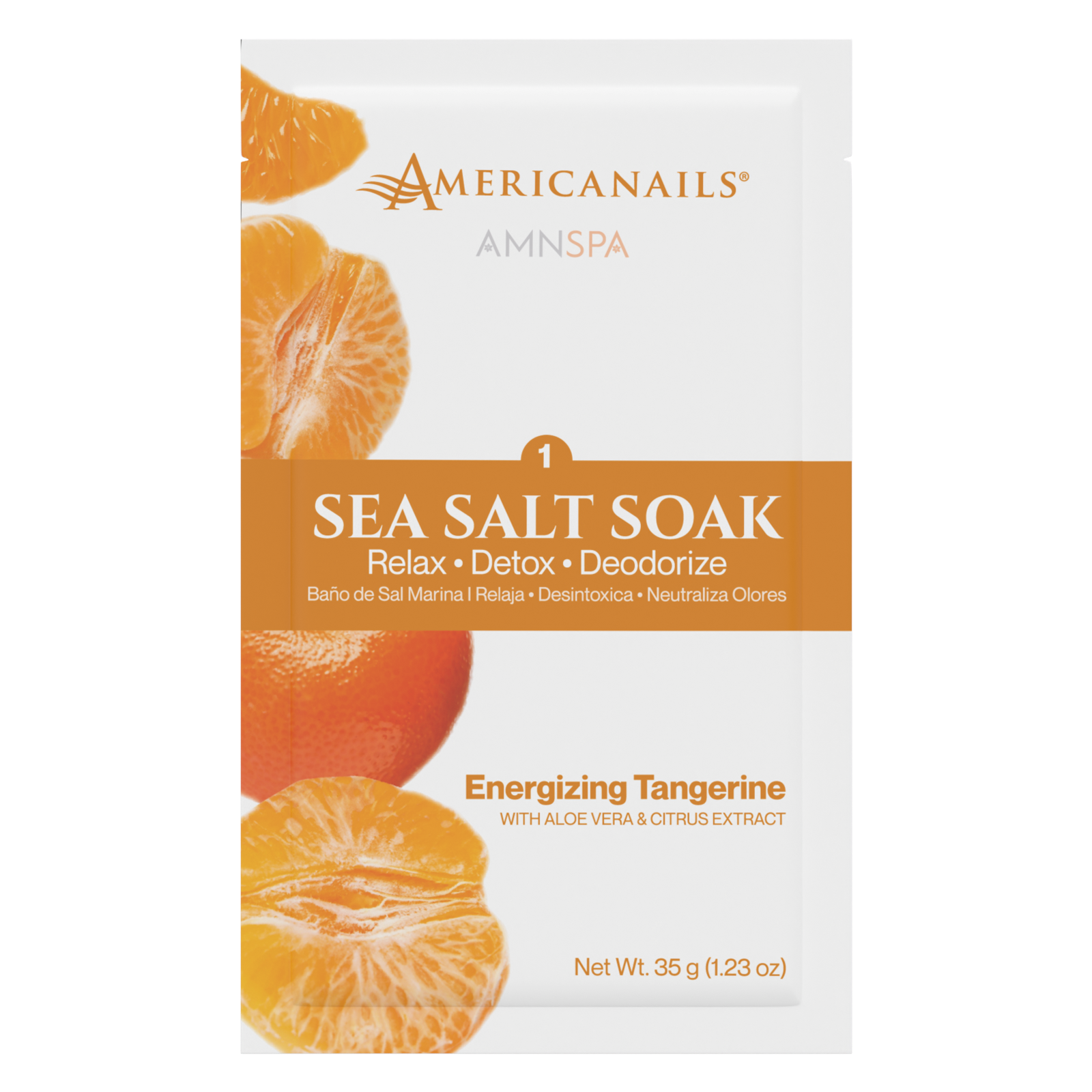 AMN Spa Complete Pedi Kit | Energizing Tangerine