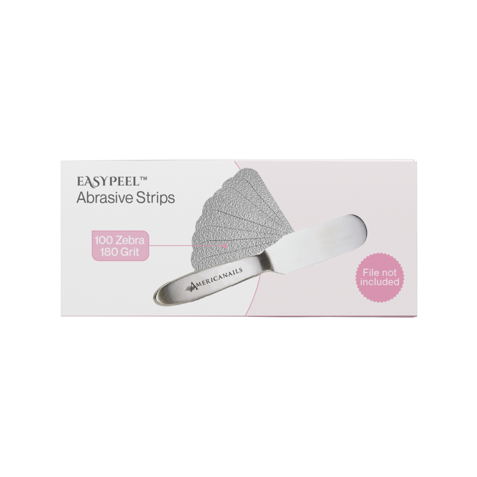 EasyPeel Pedicure Abrasive Strip | Zebra 180 Grit 100ct