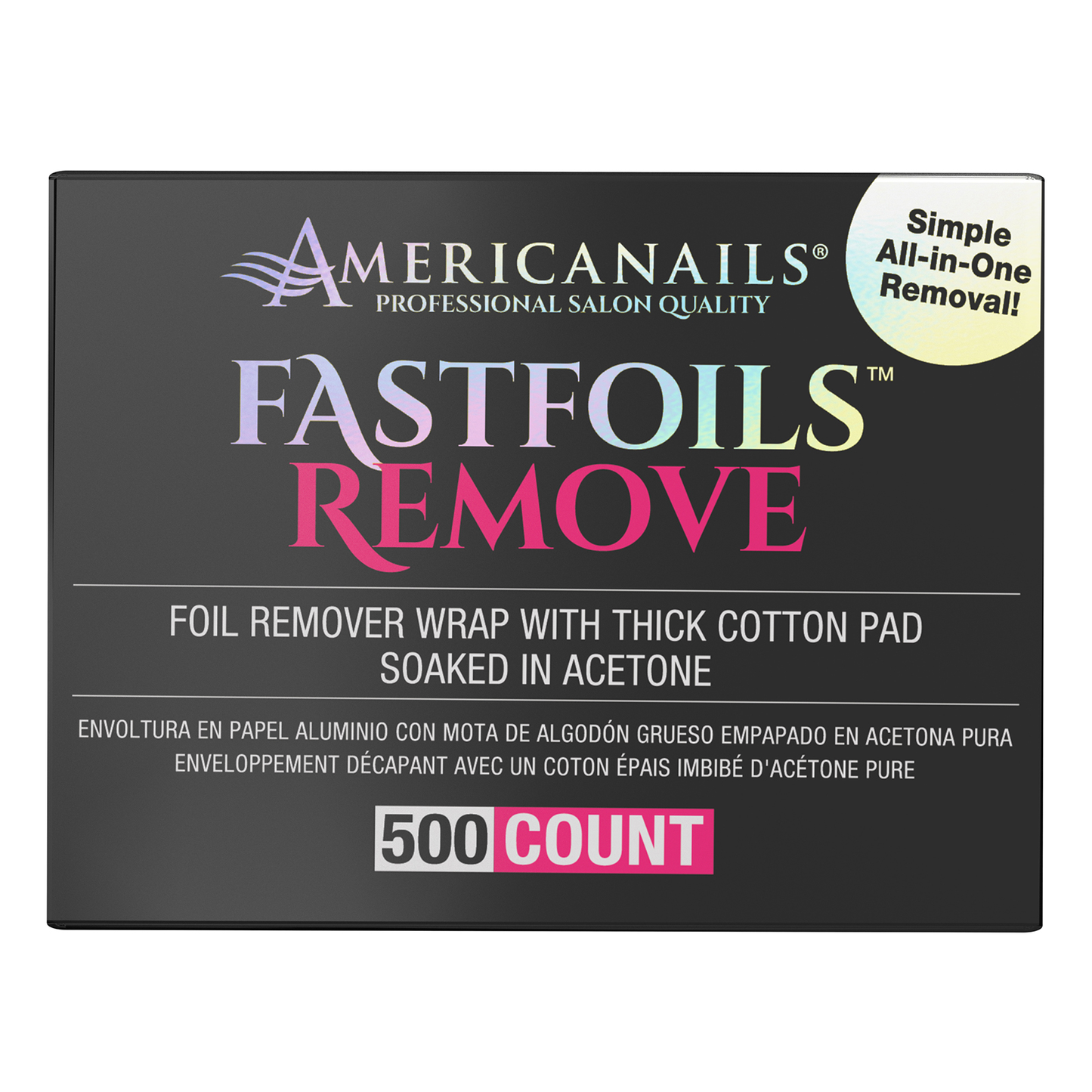 Americanails FastFoils REMOVE 500ct