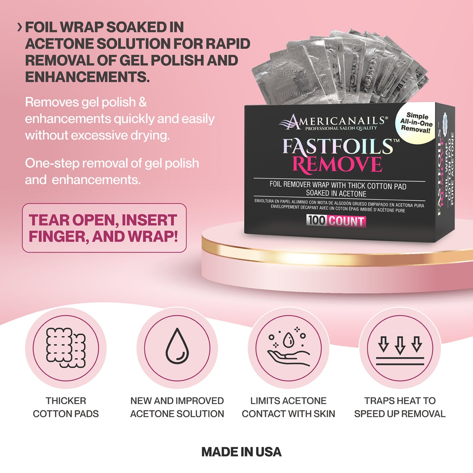 FastFoils QUITAR 100unidades