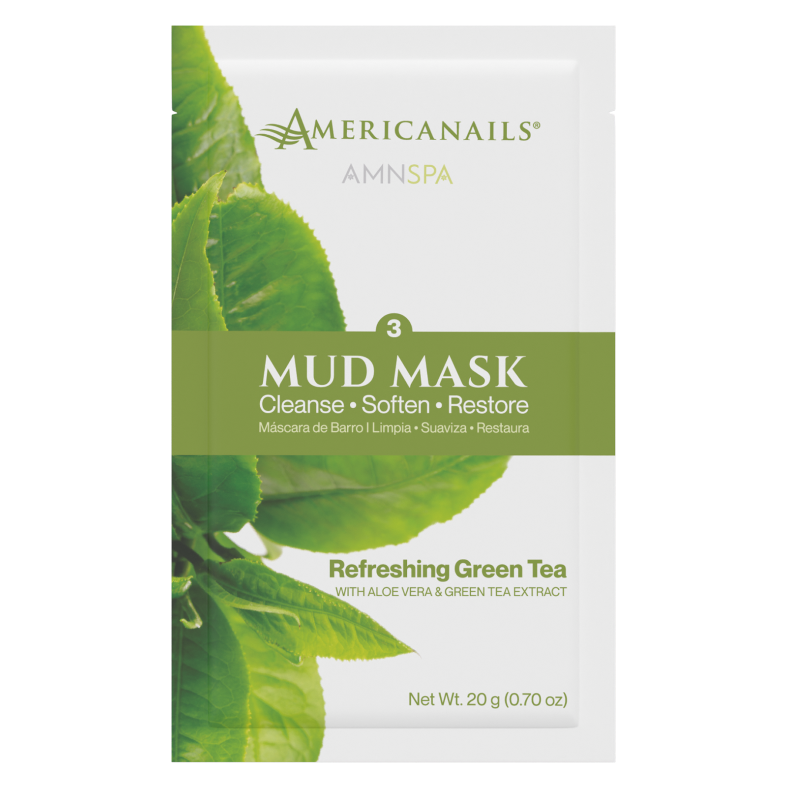 AMN Spa Complete Pedi Kit | Refreshing Green Tea