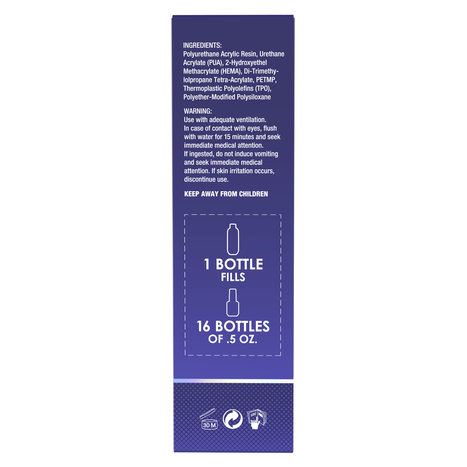 No-Cleanse Gel Polish Top Coat | Glossy Finish 8oz