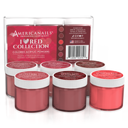 Colored Acrylic Powders | I ♥️ Red Collection Kit