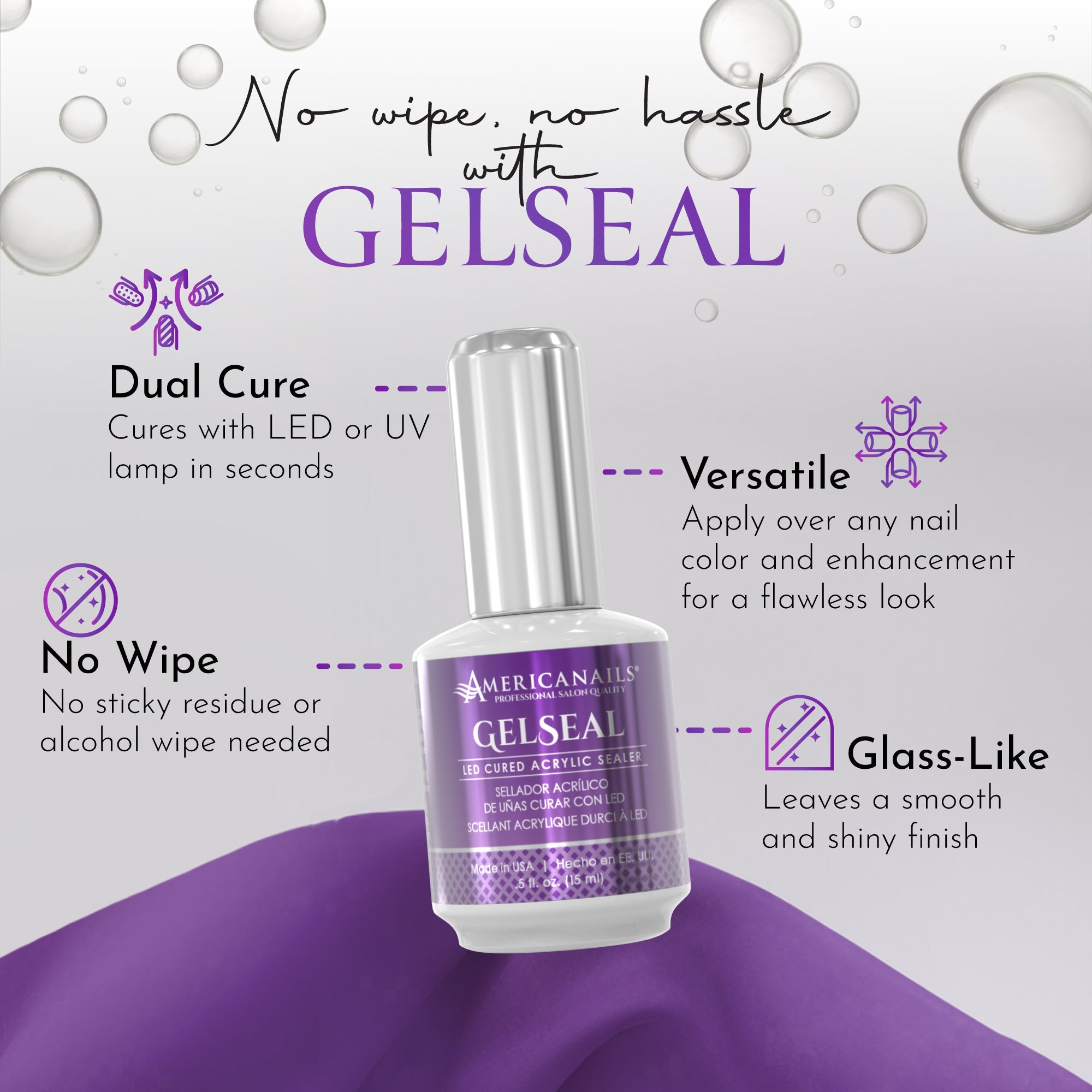 Top Coat Duo | AirSeal + GelSeal .5oz