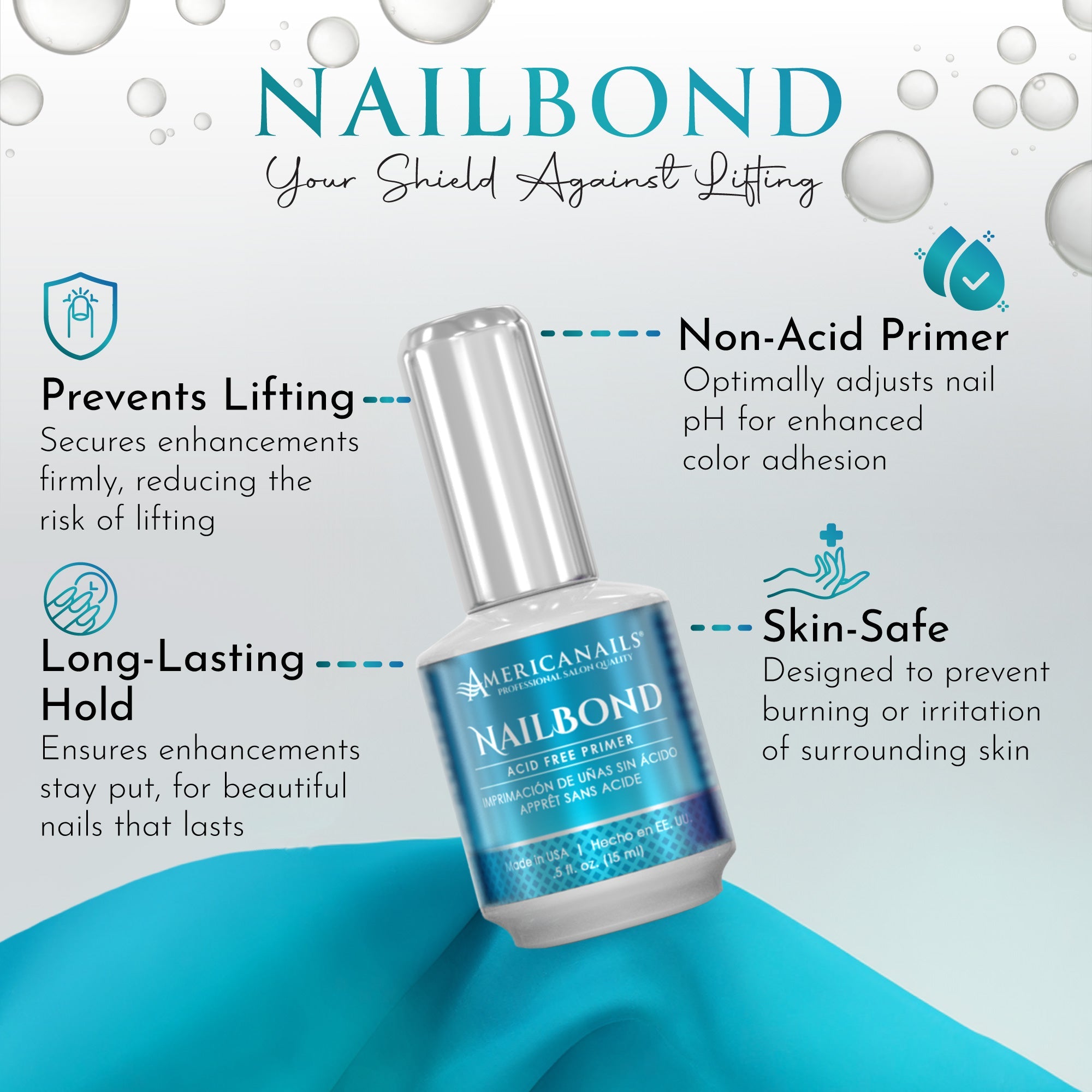 Nail Prep Duo | NailDry + NailBond .5oz