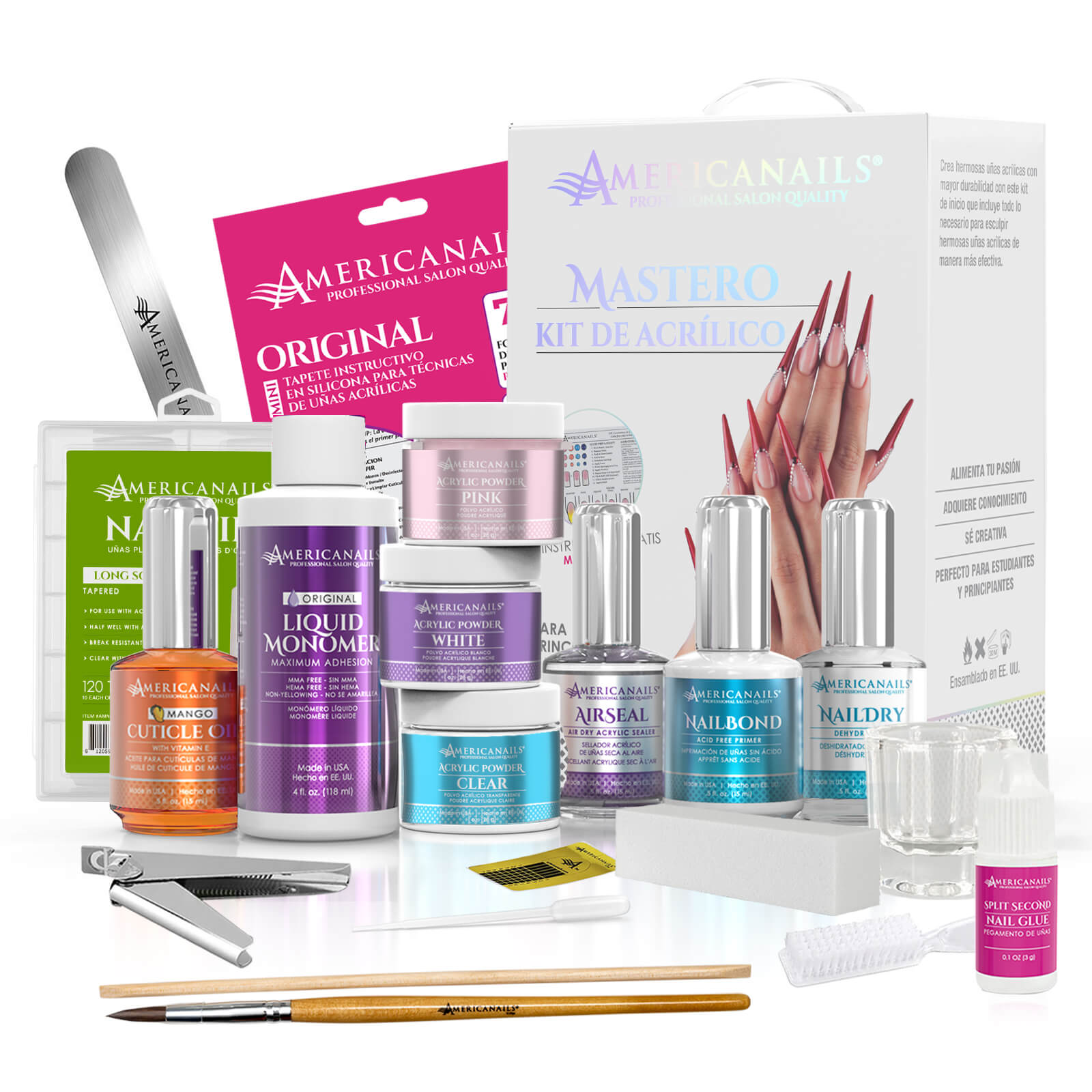 Kit De Acrílico Completo (Español)