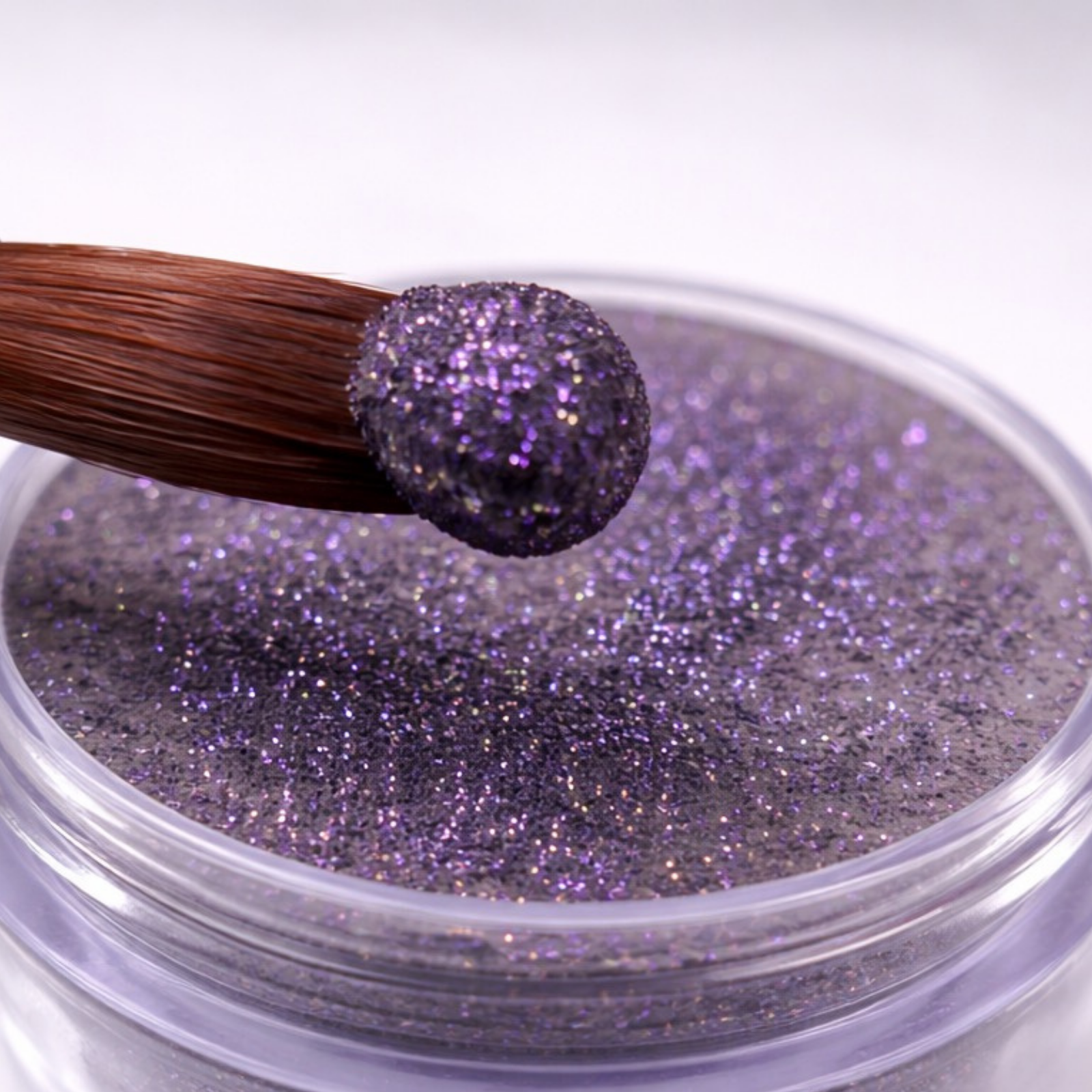Colored Acrylic Powder | Midnight Glitter 2oz