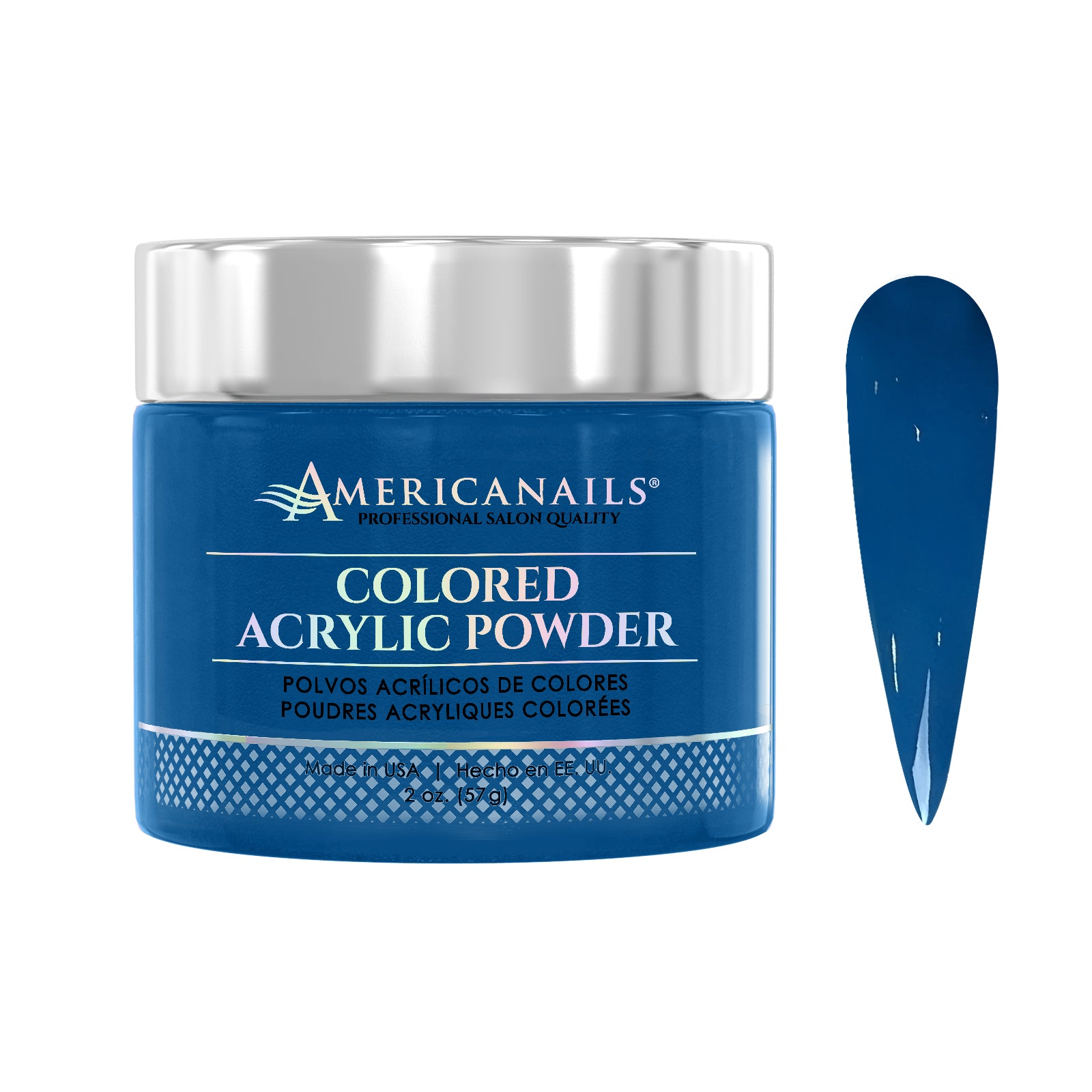 Colored Acrylic Powder | Neon Blue 2oz