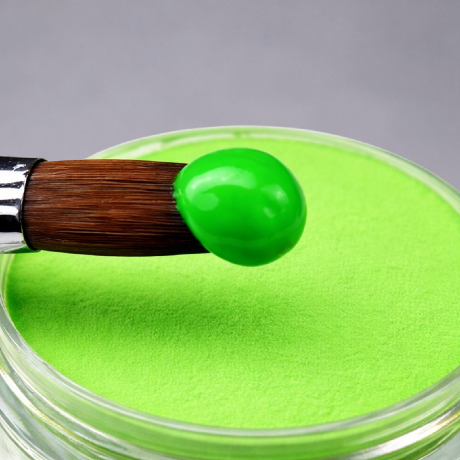 Colored Acrylic Powder | Neon Green 2oz
