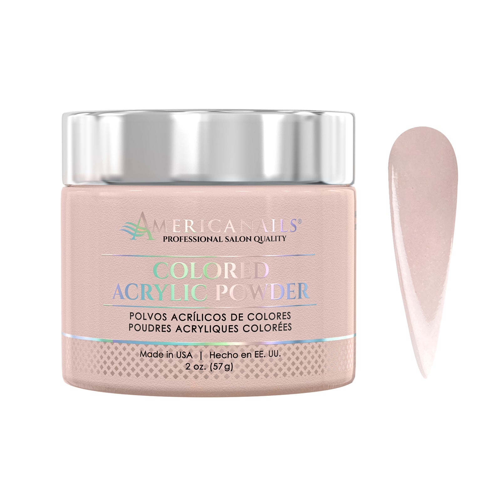 Colored Acrylic Powder | Nude Attitude 2oz