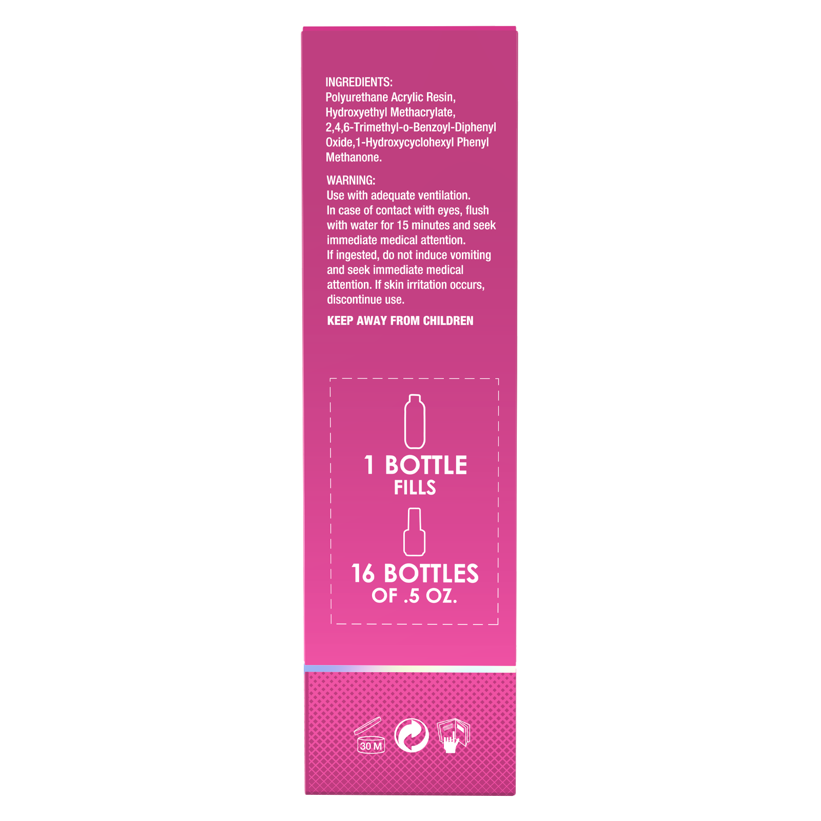 Base Coat de Esmalte en Gel Original Adhesión Máxima Relleno 8oz
