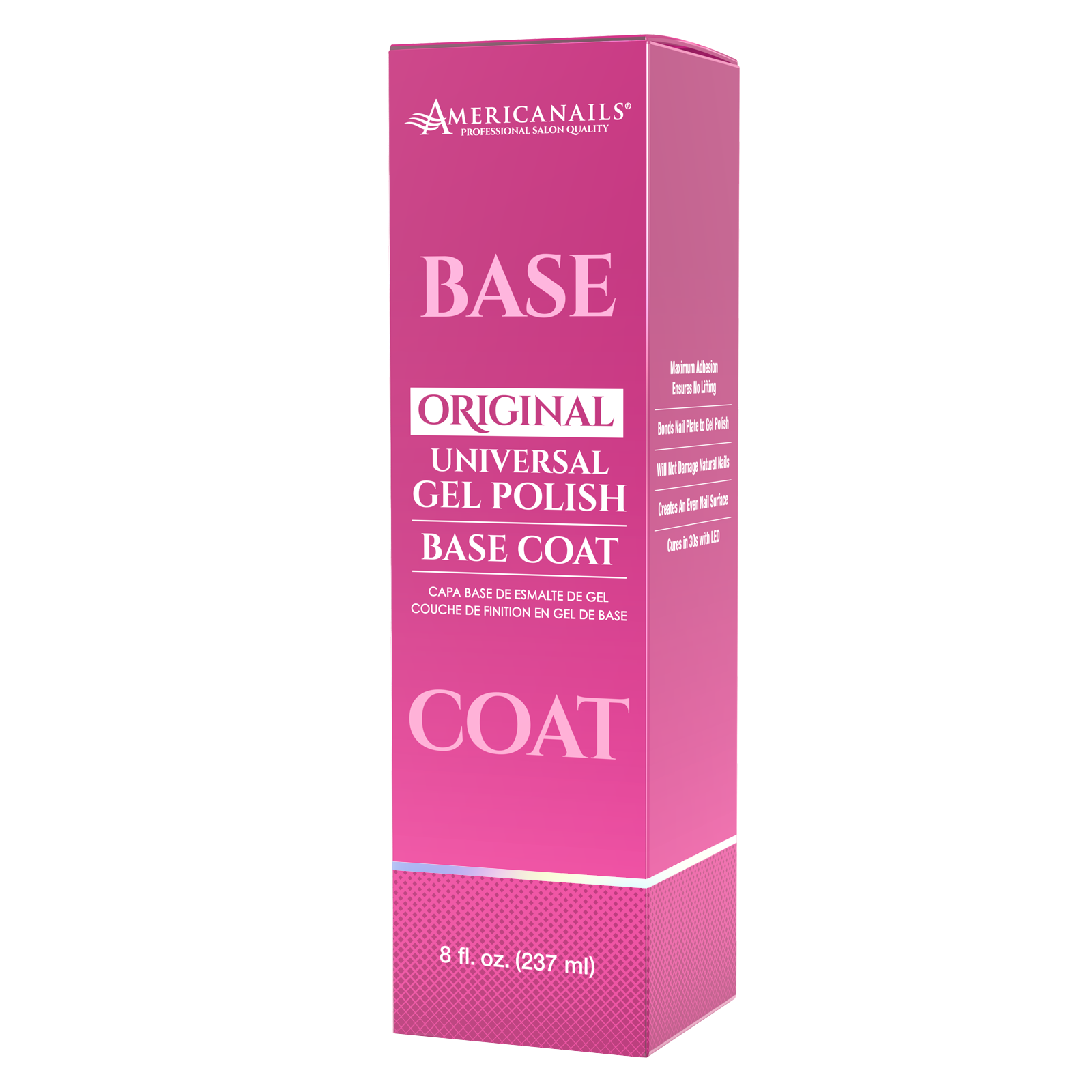 Base Coat de Esmalte en Gel Original Adhesión Máxima Relleno 8oz
