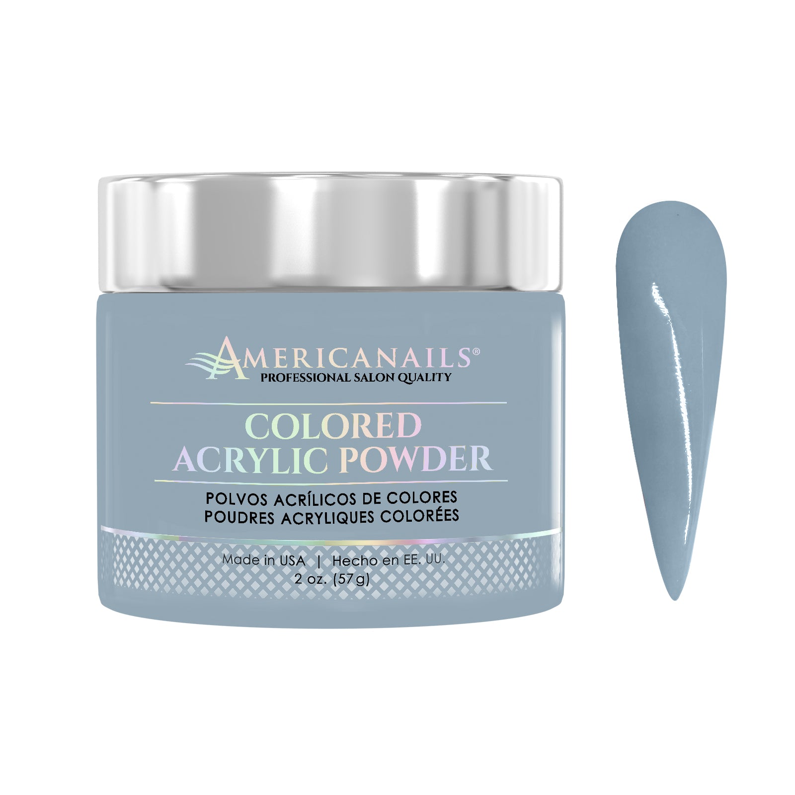 Colored Acrylic Powder | Pastel Blue 2oz
