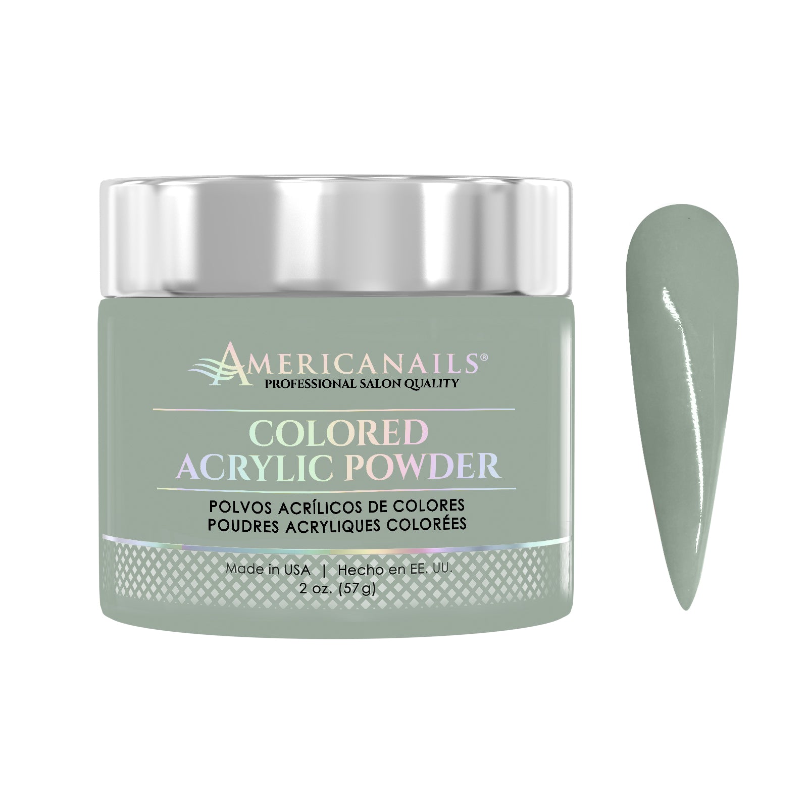 Colored Acrylic Powder | Pastel Green 2oz