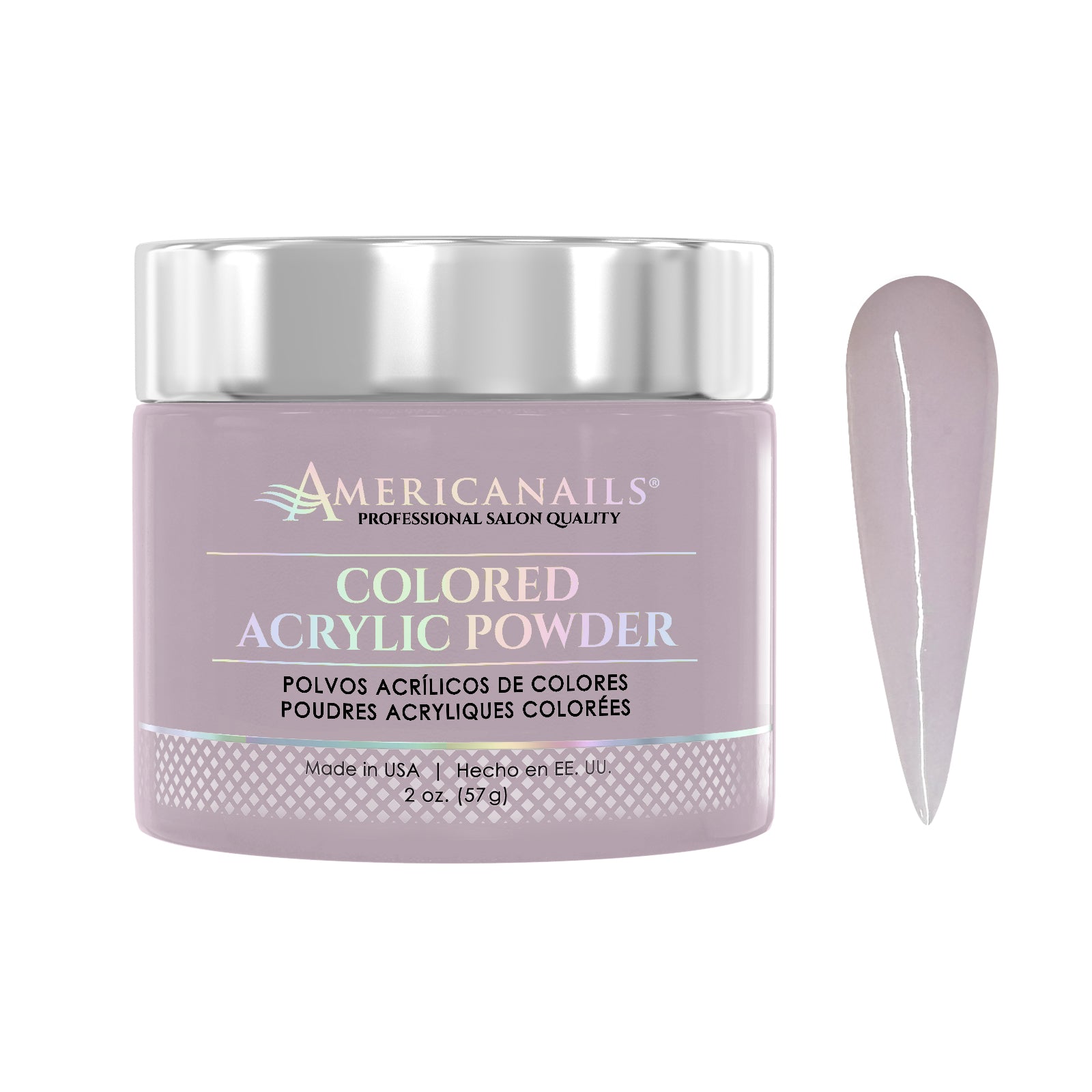 Colored Acrylic Powder | Pastel Pink 2oz