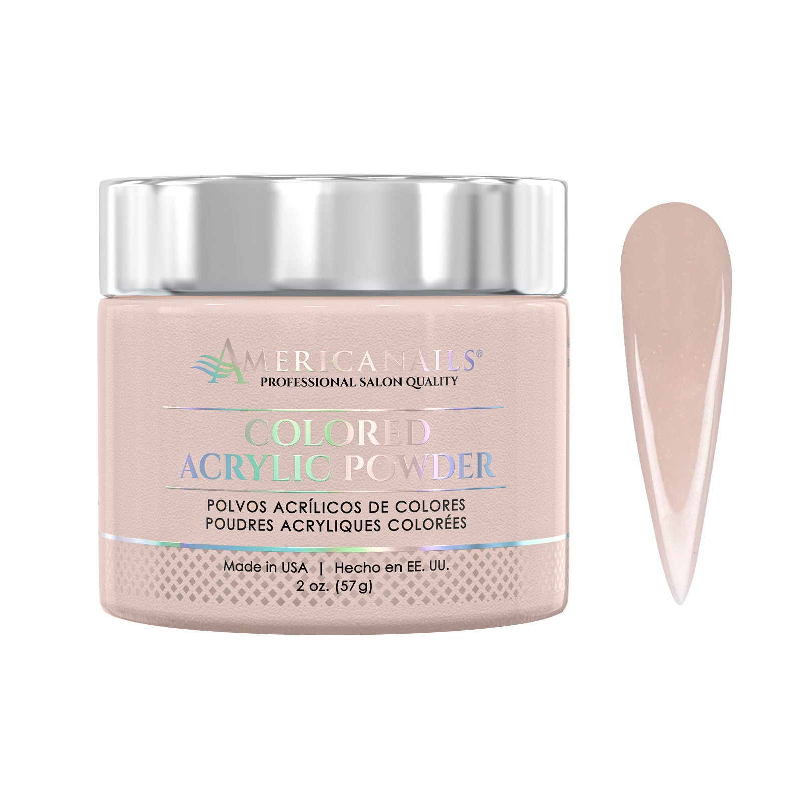 Colored Acrylic Powder | Pink Champagne 2oz