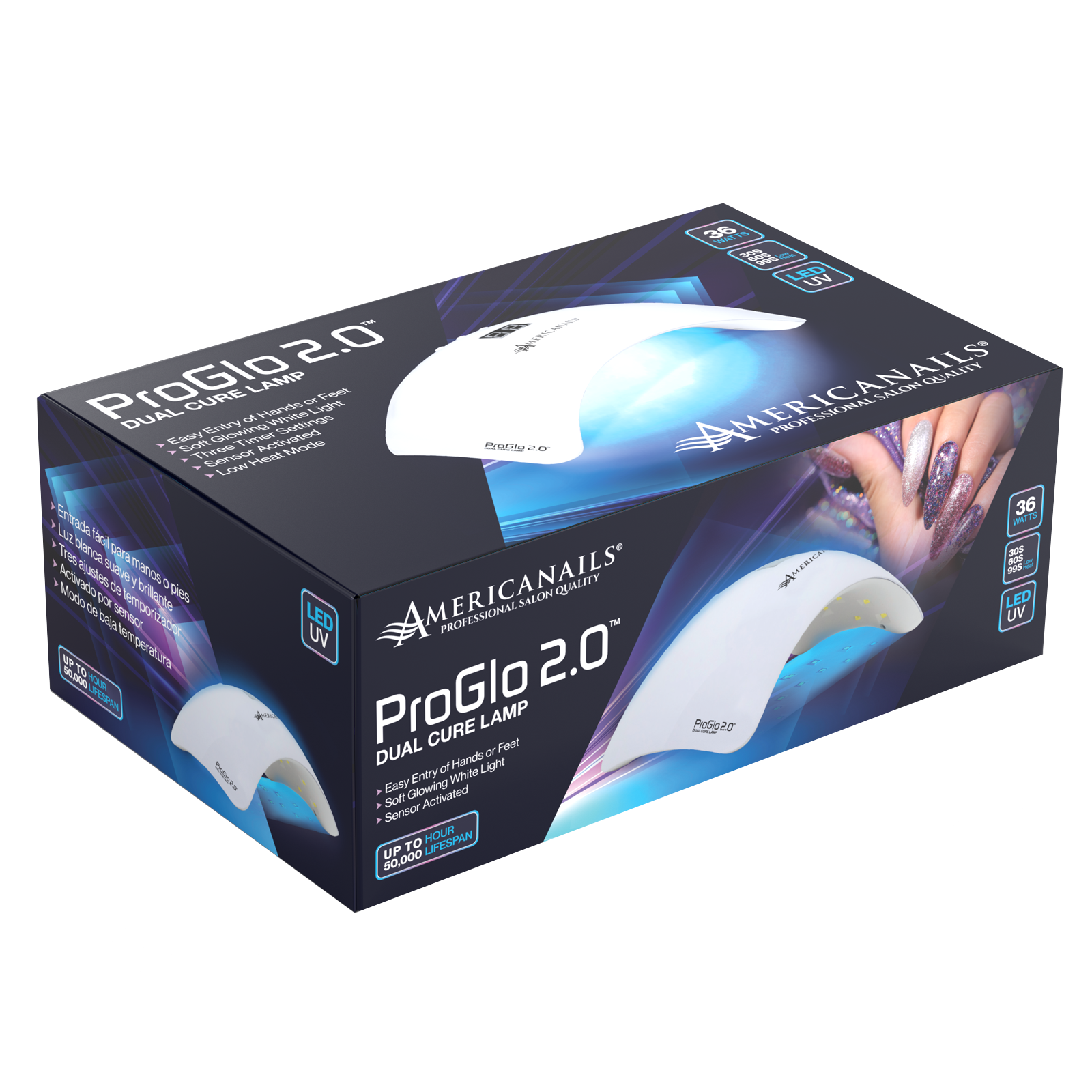 Lámpara de curado dual ProGlo 2.0