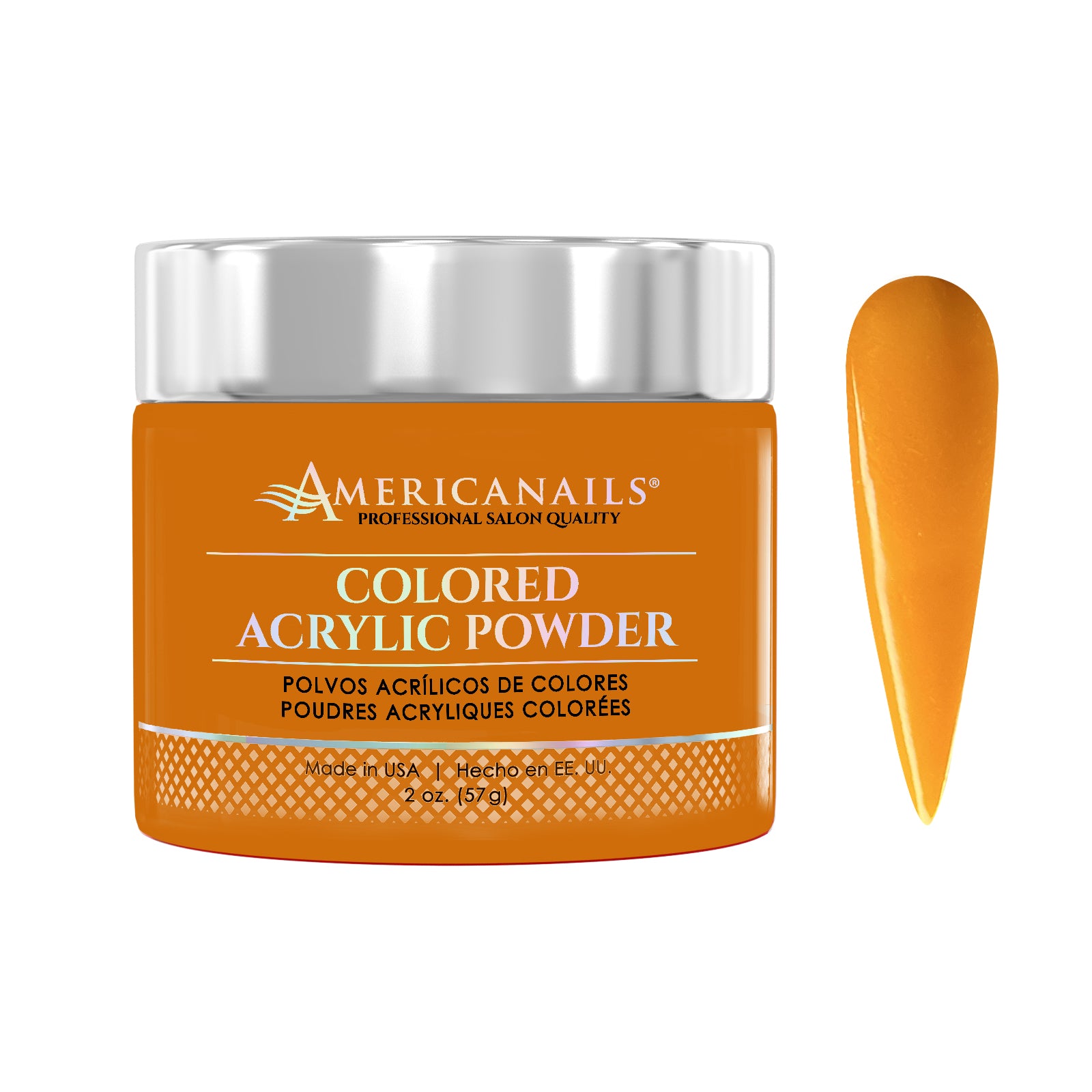 Colored Acrylic Powder | Pure Yellow 2oz