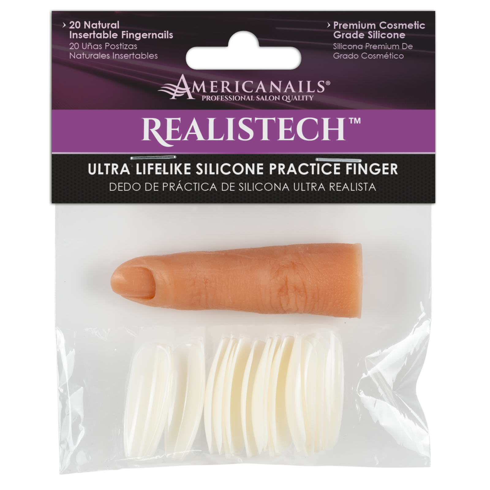 Dedo de práctica de silicona Ultra LifeLike de RealisTech