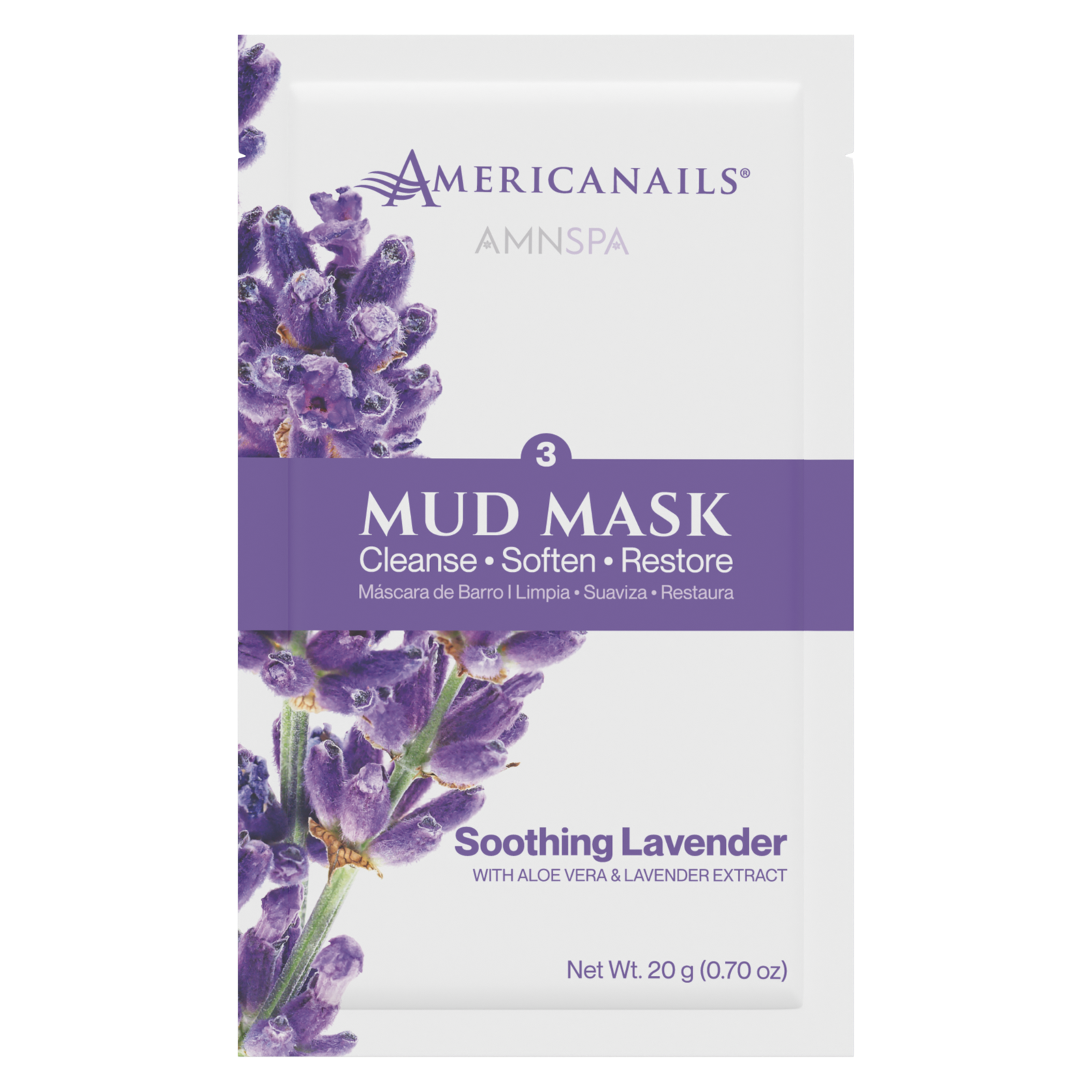 AMN Spa Complete Pedi Kit | Soothing Lavender