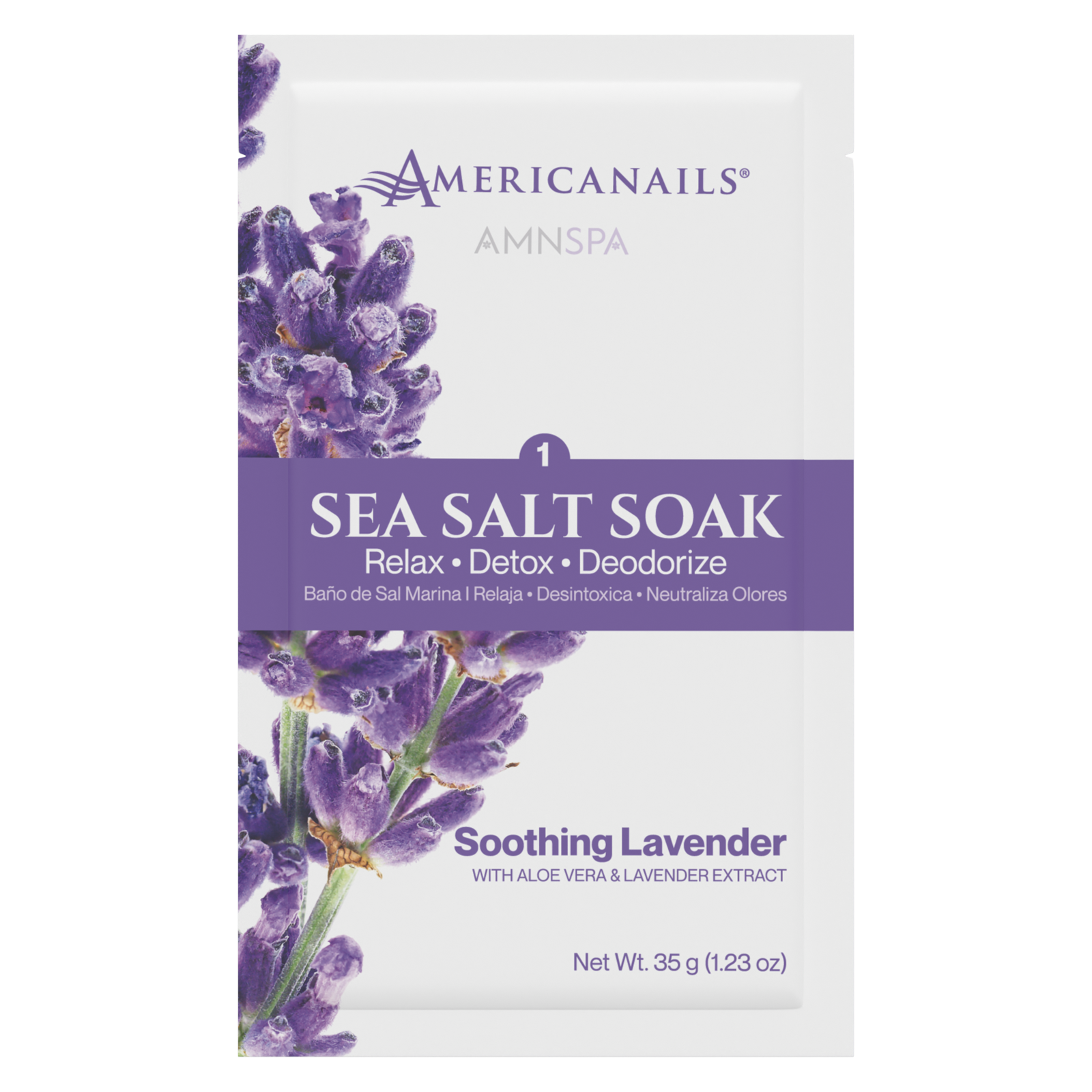 AMN Spa Complete Pedi Kit | Soothing Lavender