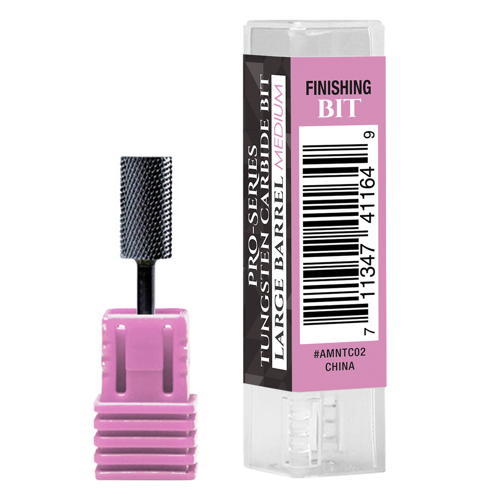 Fresa de carburo de tungsteno Pro-Series | Barril grande Mediano