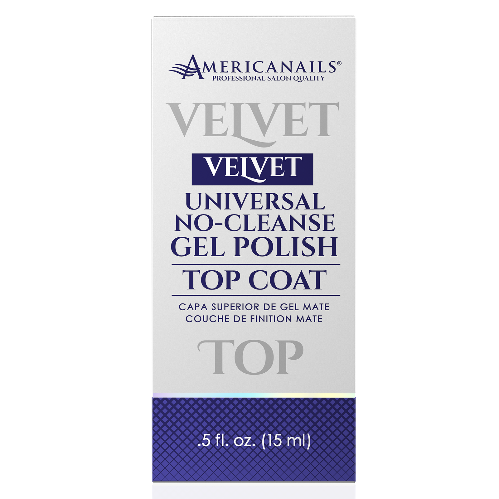 Top Coat de Esmalte en Gel Sin Limpieza | Acabado Aterciopelado