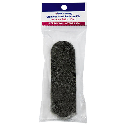 EasyPeel Pedicure Abrasive Strip | 80 + 180 Grit 20ct