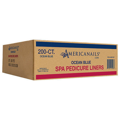 Revestimiento para silla de pedicura Spa | Azul Océano 200unidades